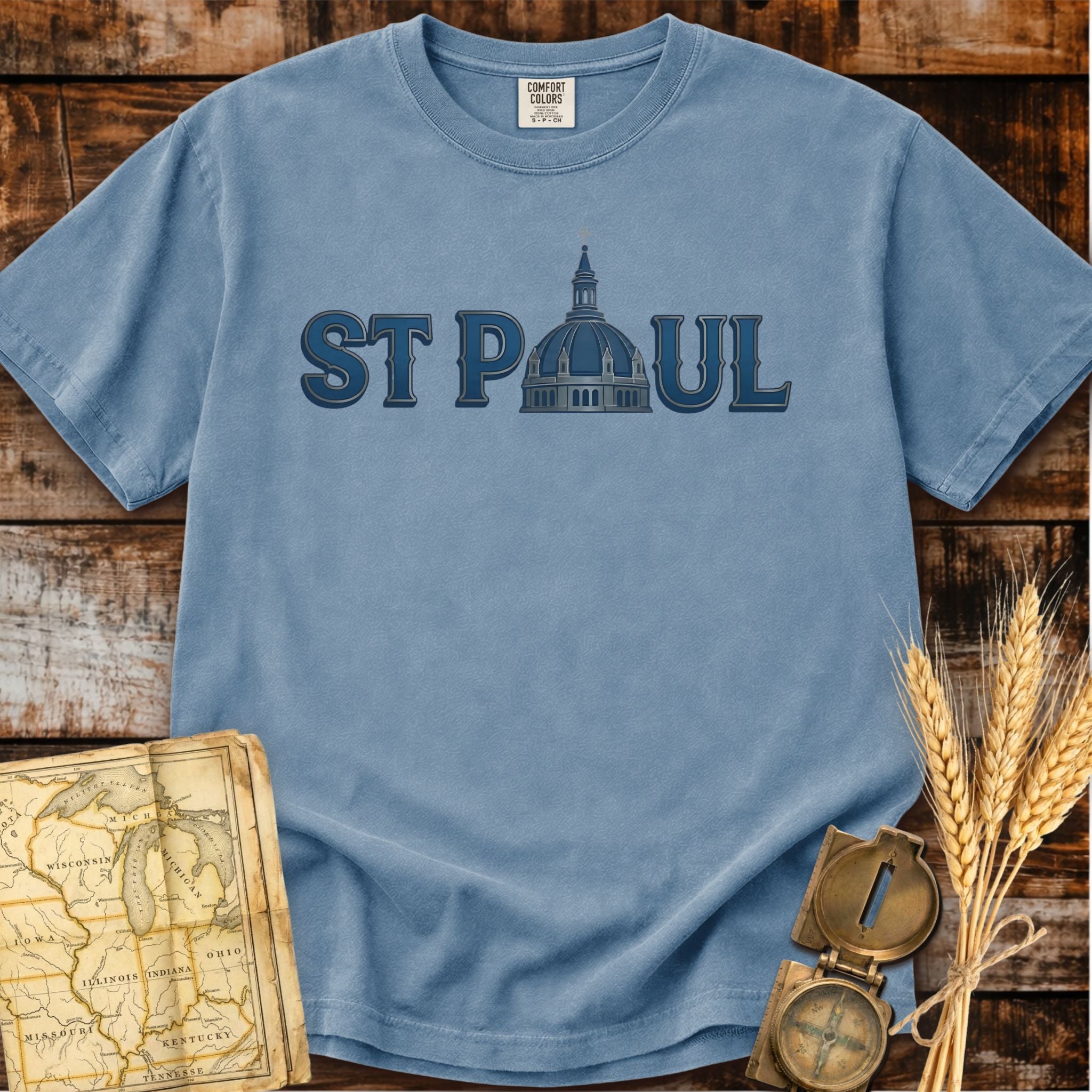 St. Paul Minnesota | Cathedral Dome T-Shirt