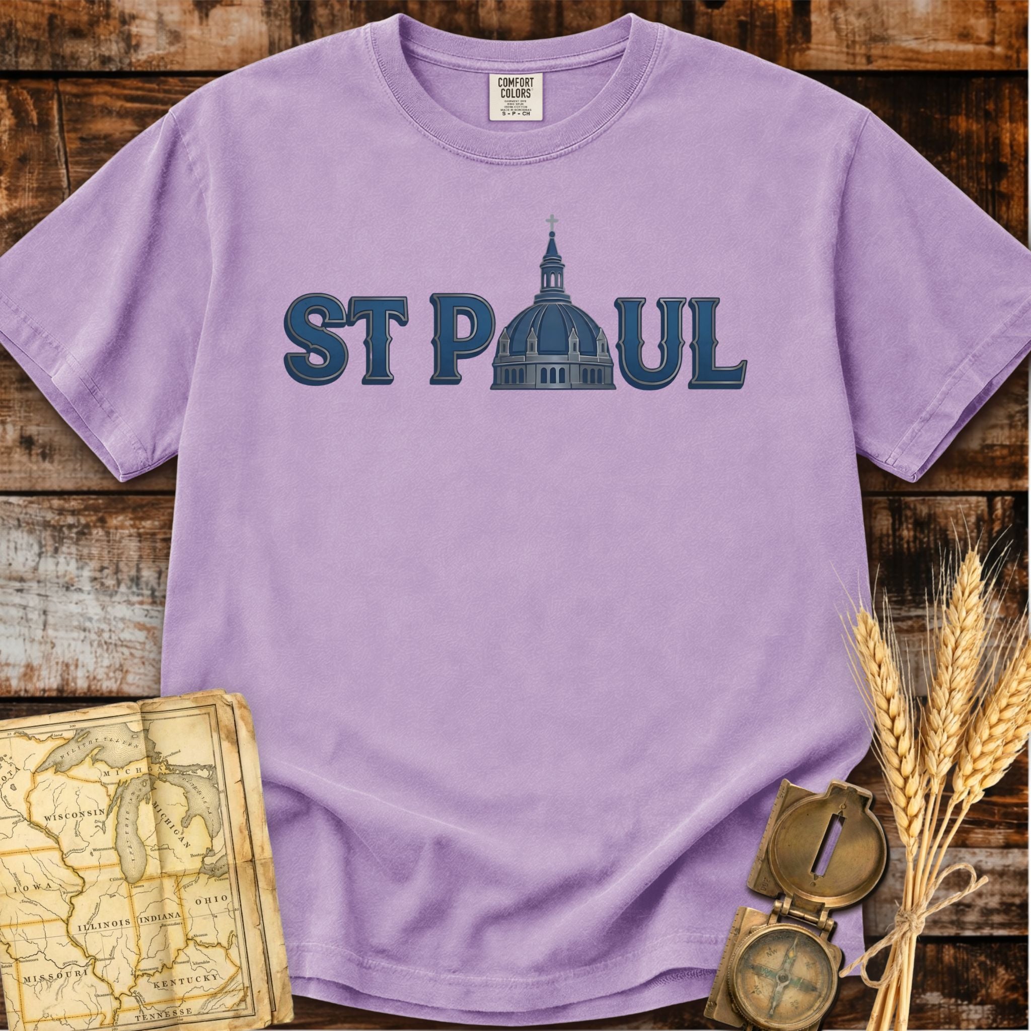 St. Paul Minnesota | Cathedral Dome T-Shirt