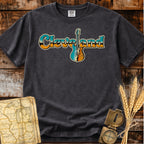 Cleveland Ohio | Rock Guitar T-Shirt