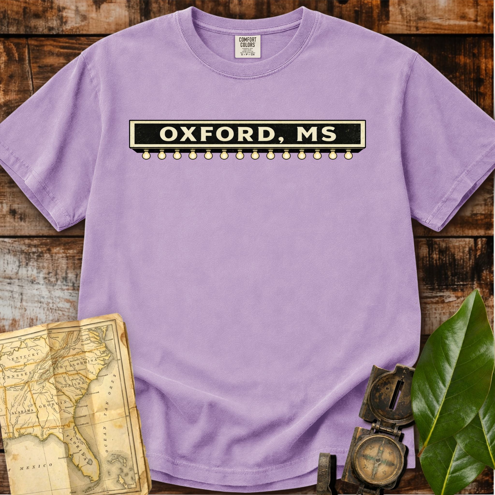 Oxford Mississippi | Lyric Marquee T-Shirt