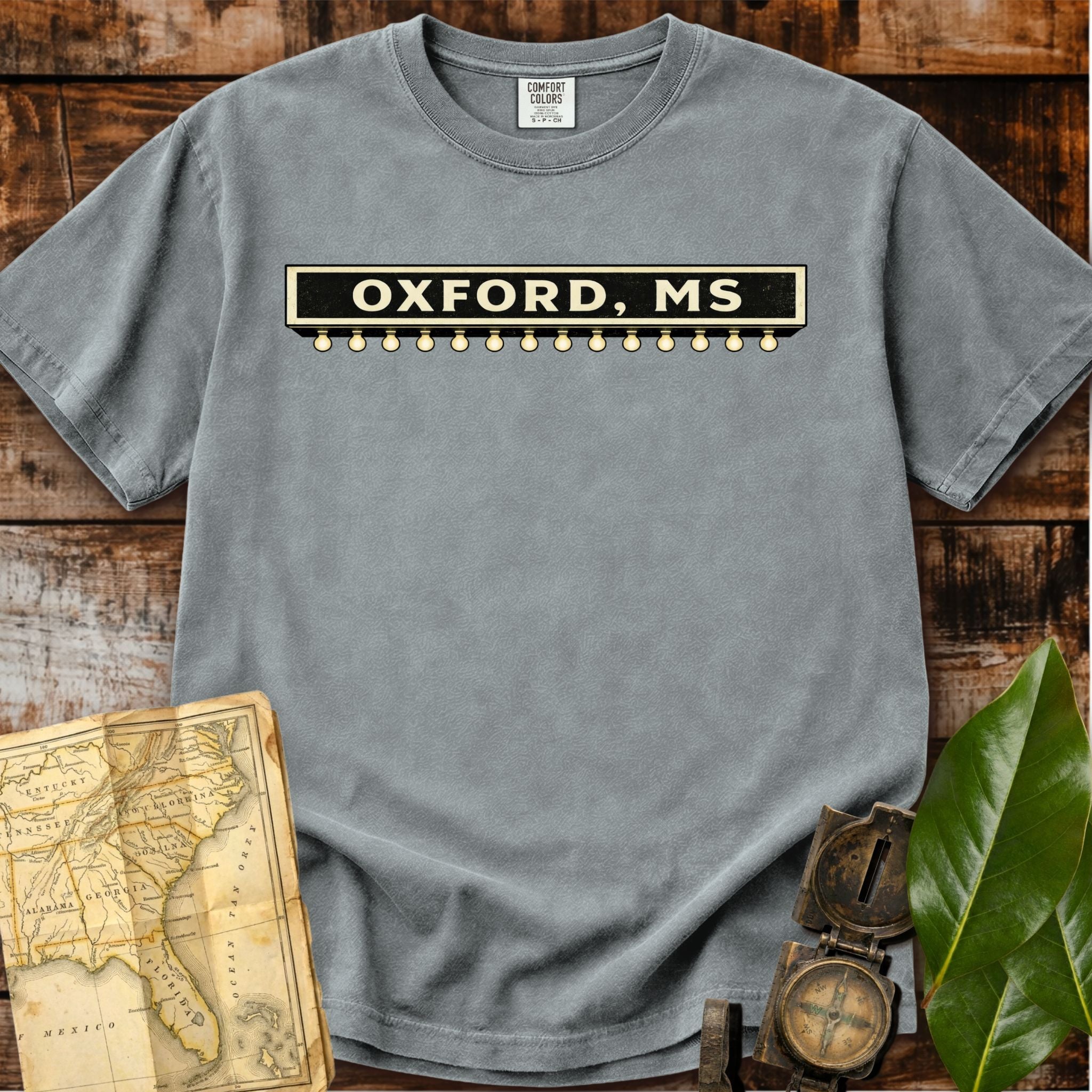 Oxford Mississippi | Lyric Marquee T-Shirt