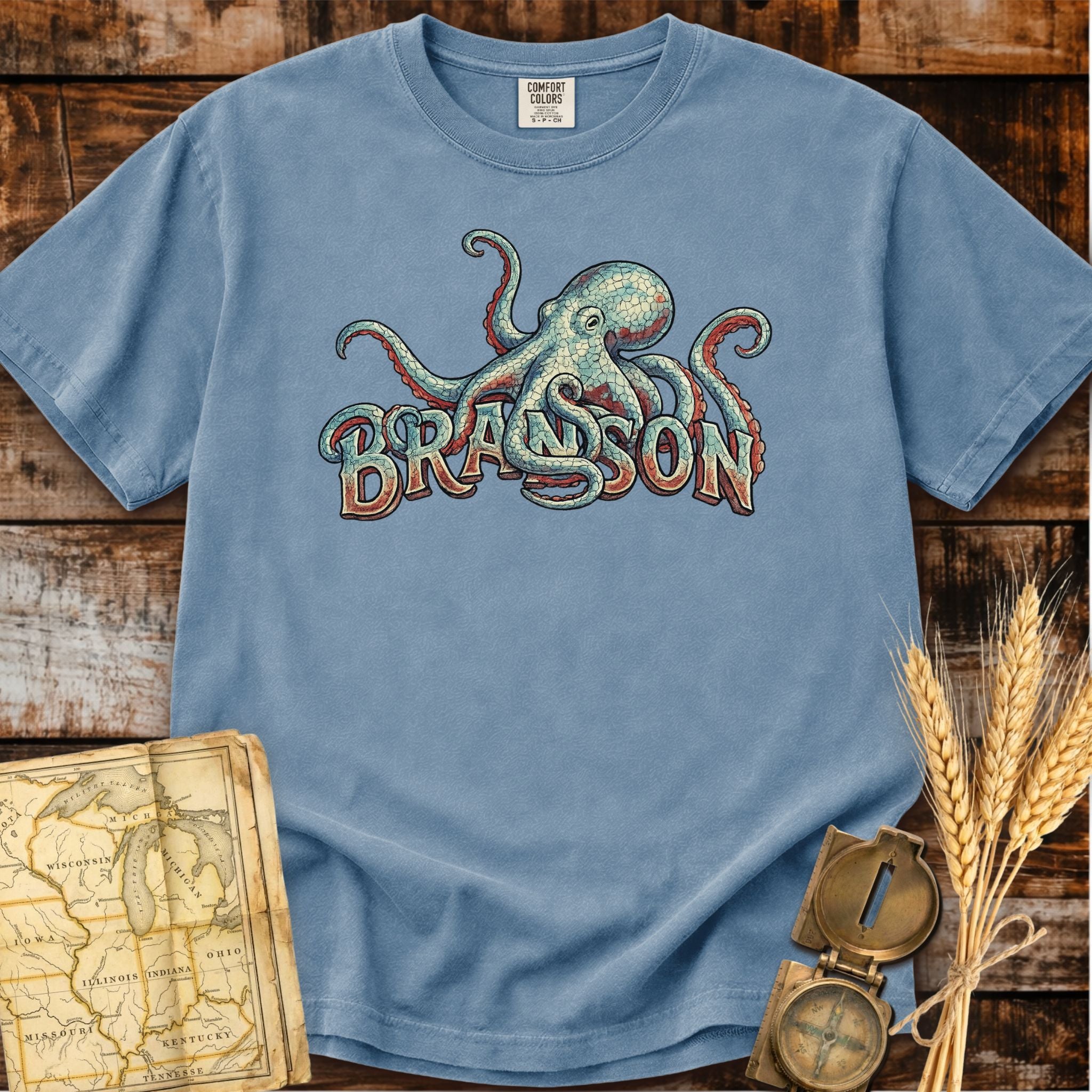 Branson Missouri | Boardwalk Octopus T-Shirt