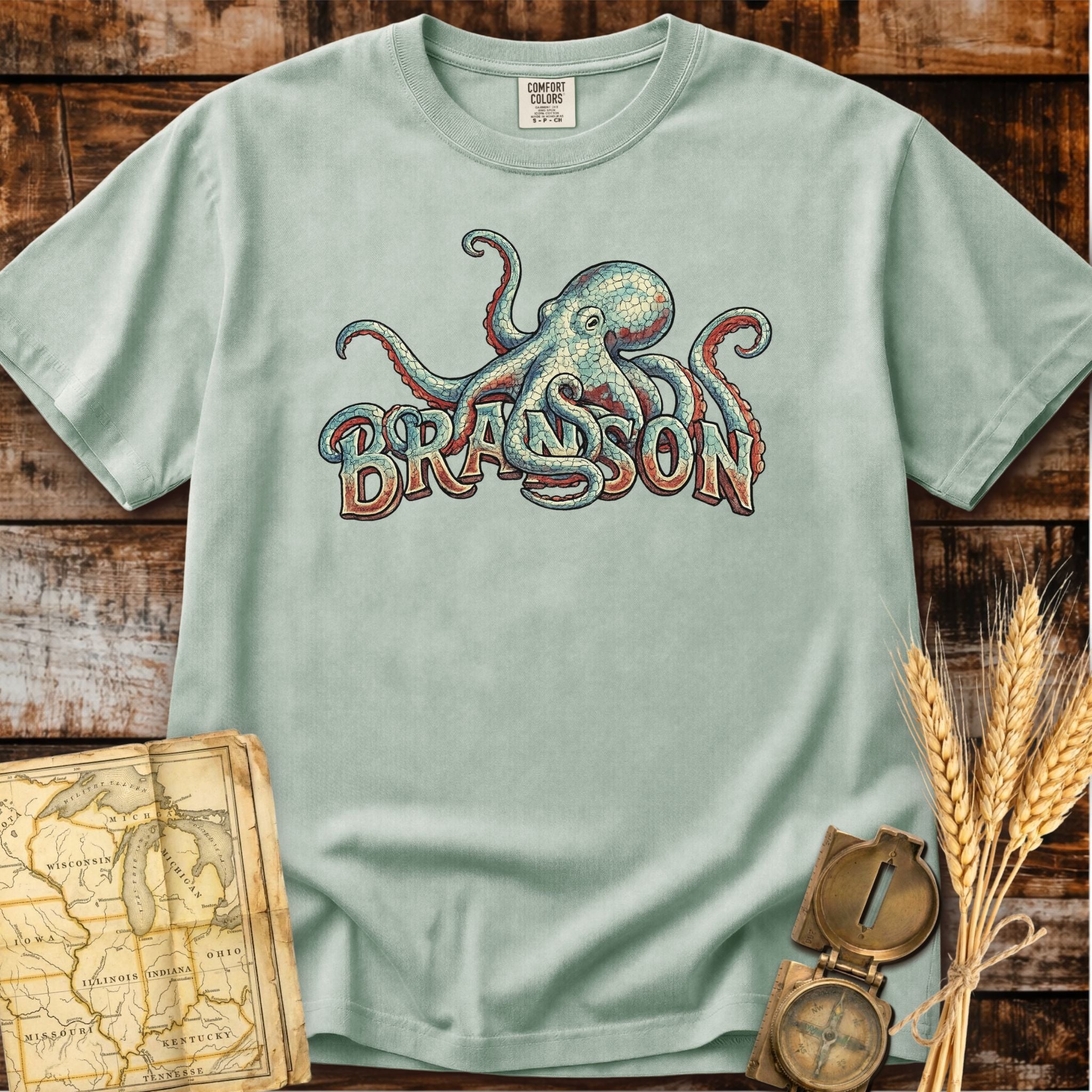 Branson Missouri | Boardwalk Octopus T-Shirt
