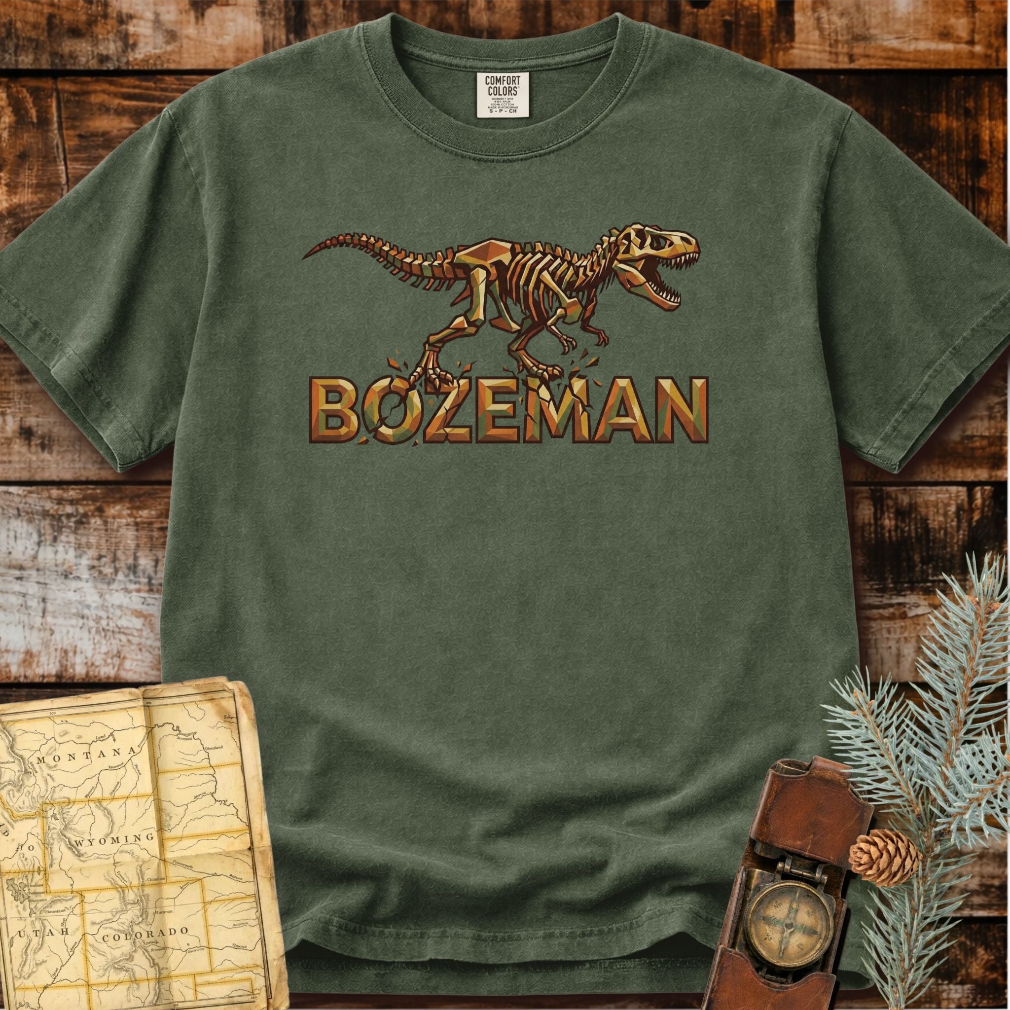 Bozeman Montana | T-Rex T-Shirt