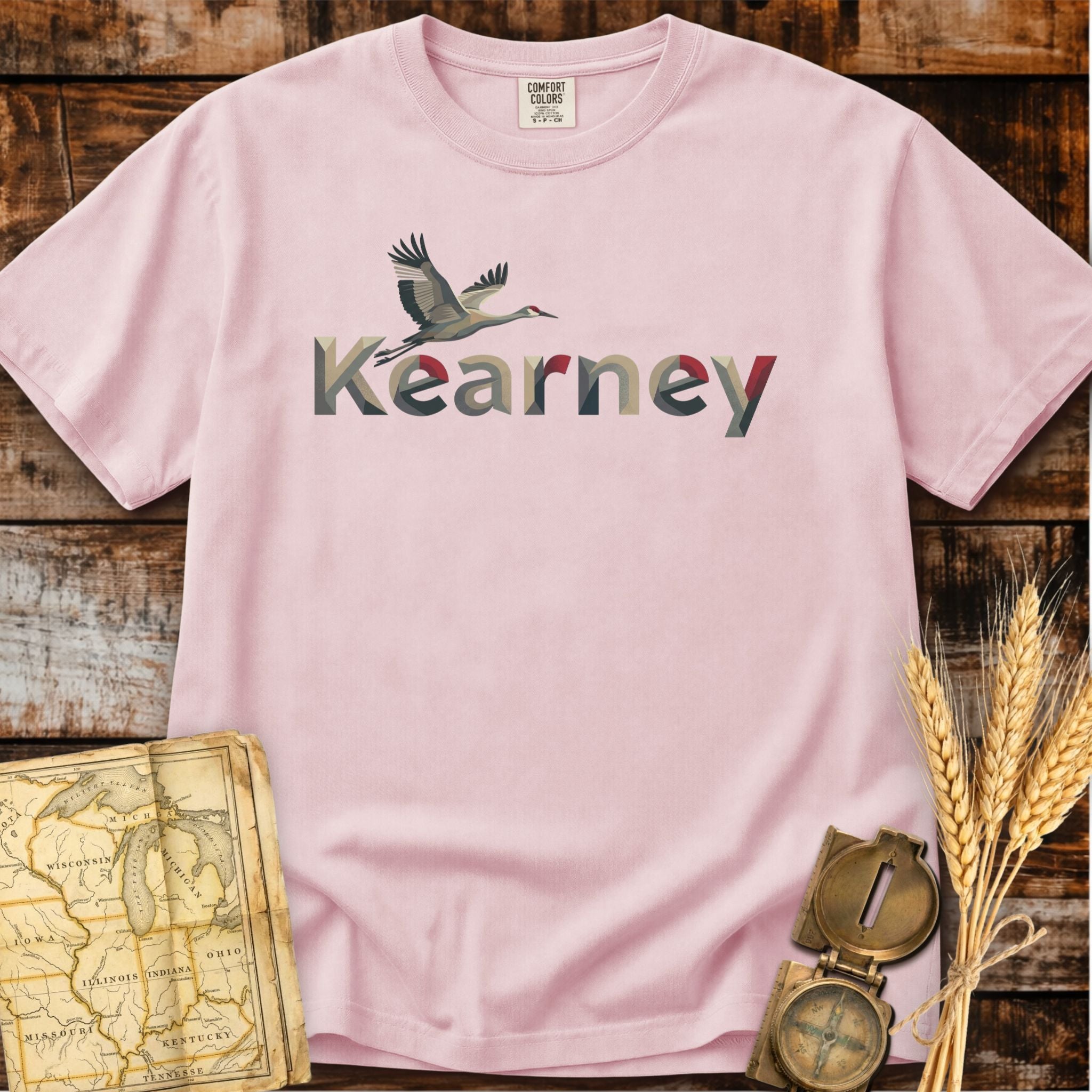 Kearney Nebraska | Sandhill Crane T-Shirt