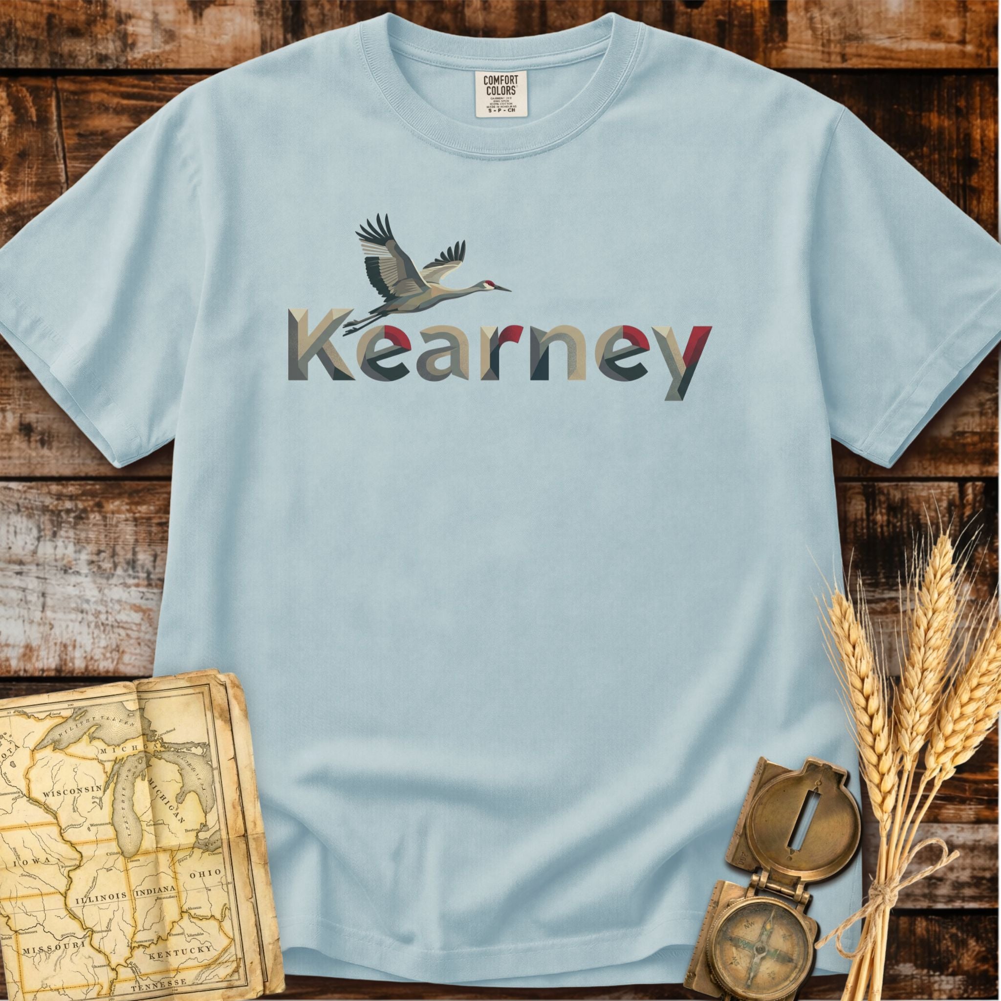 Kearney Nebraska | Sandhill Crane T-Shirt