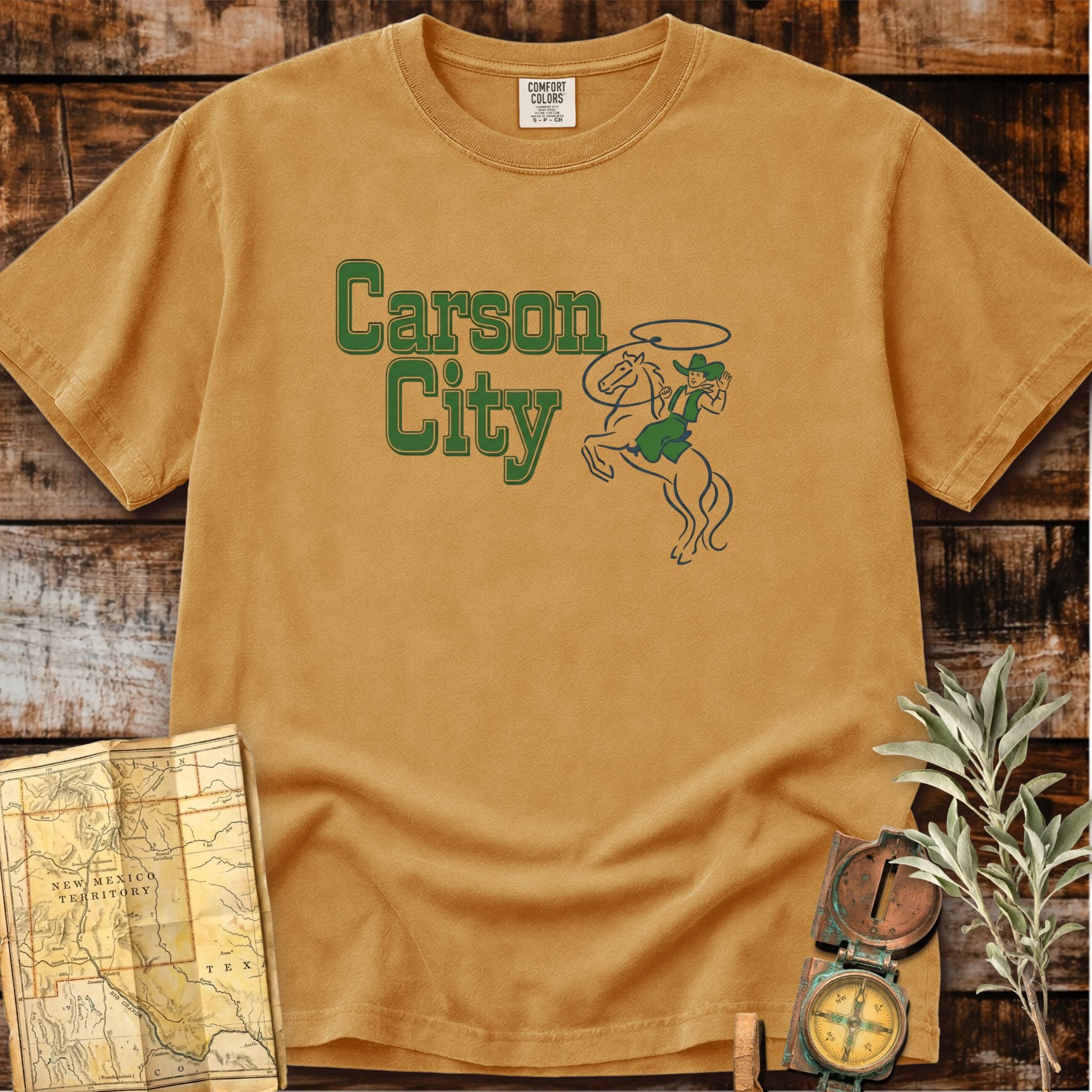 Carson City Nevada | Buckaroo T-Shirt