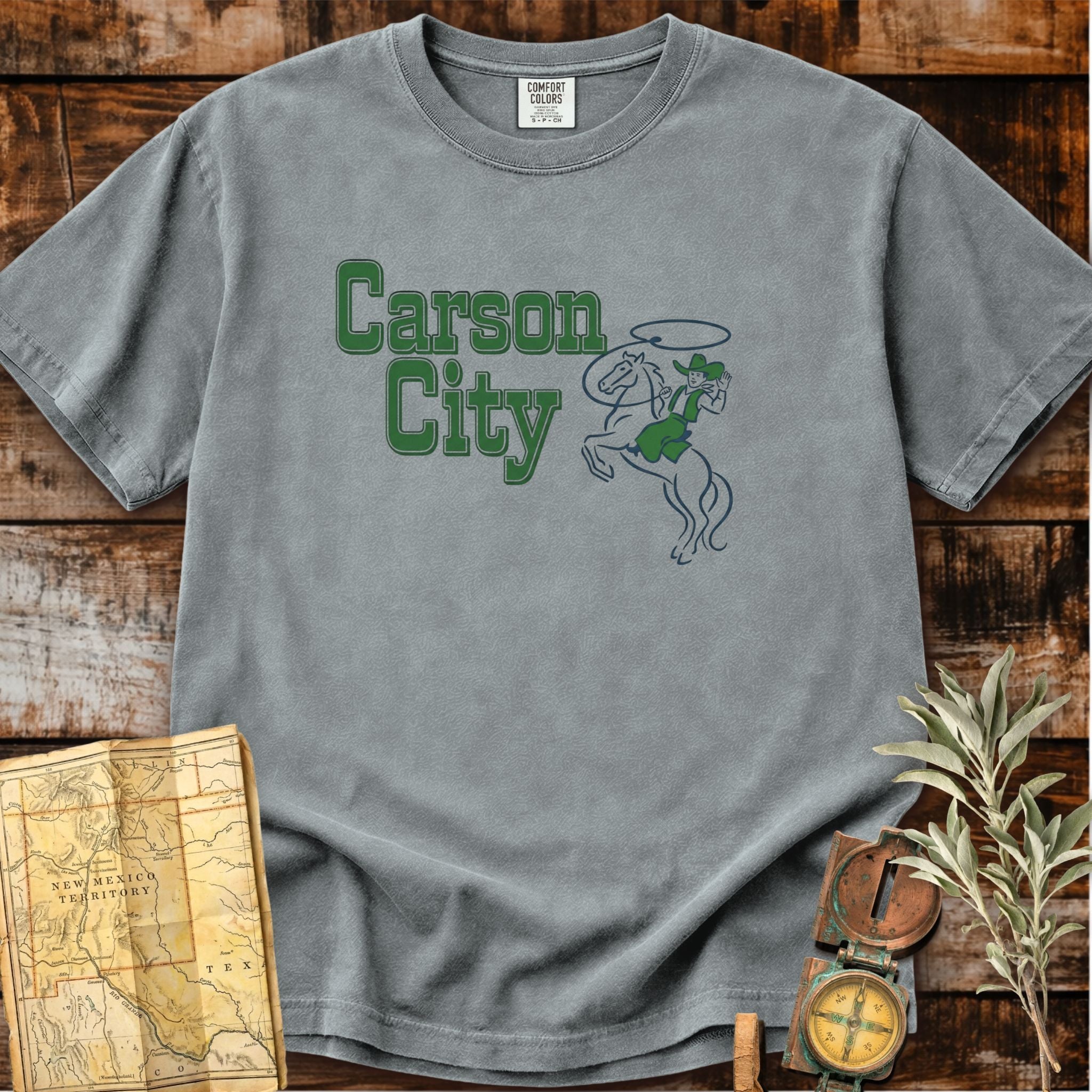 Carson City Nevada | Buckaroo T-Shirt