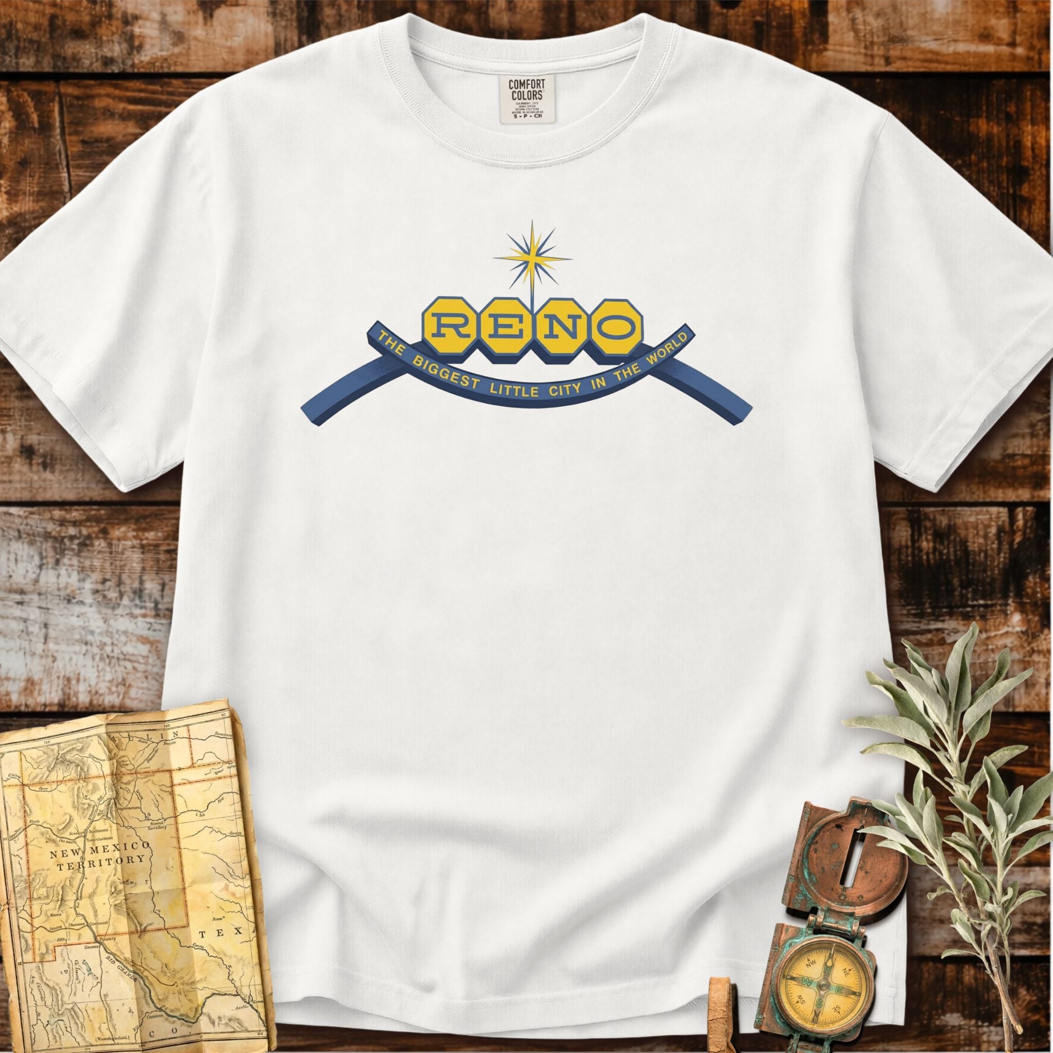 Reno Nevada | Retro Welcome Sign T-Shirt