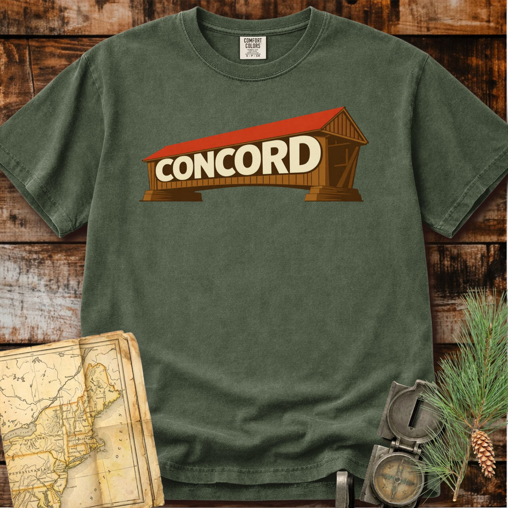 Concord New Hampshire | Covered Bridge T-Shirt