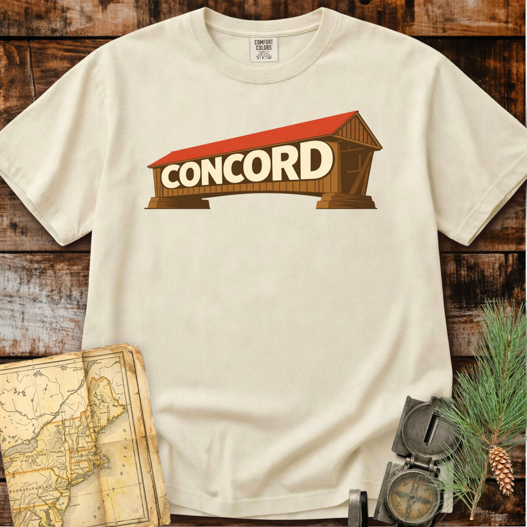 Concord New Hampshire | Covered Bridge T-Shirt