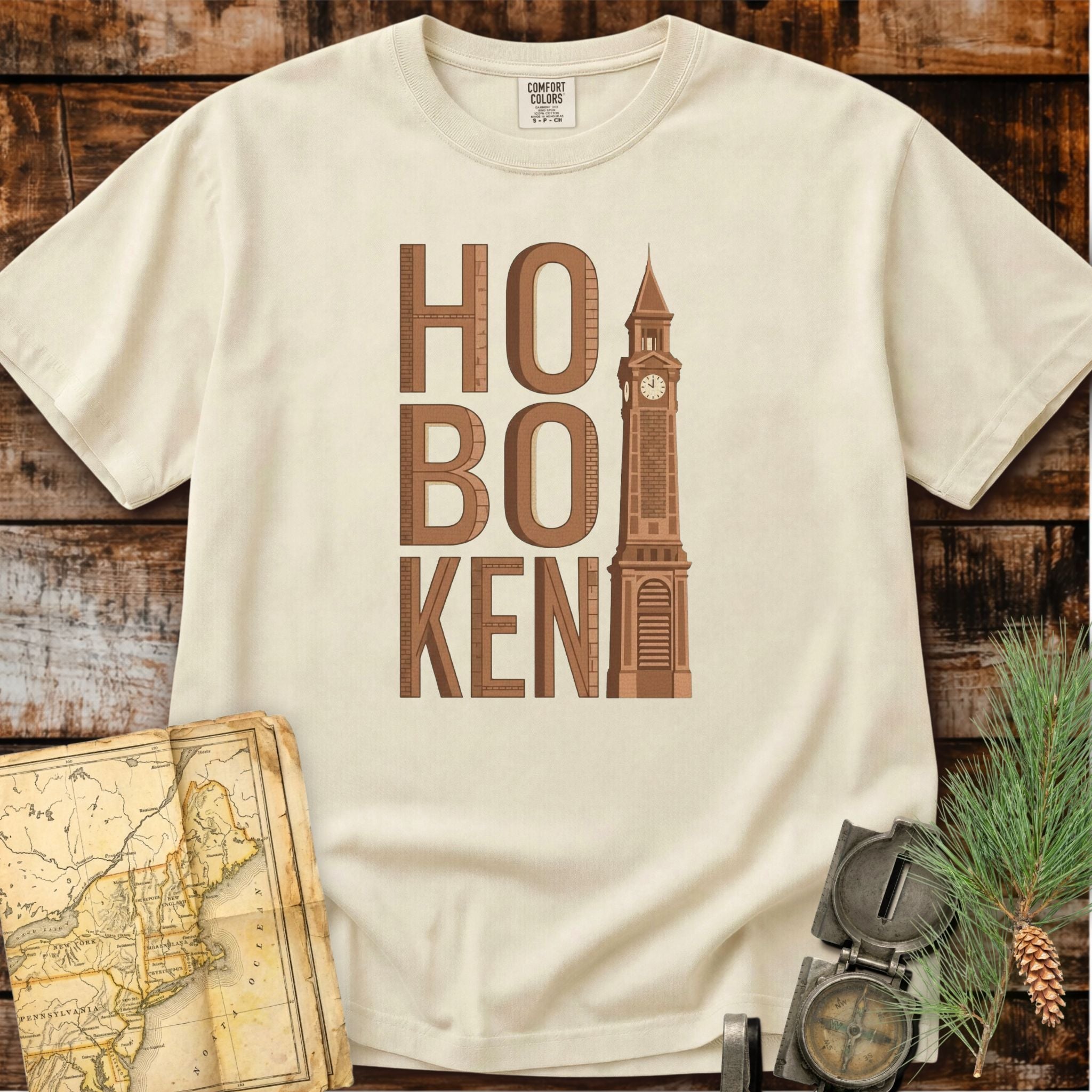Hoboken New Jersey | Lackawanna Tower T-Shirt