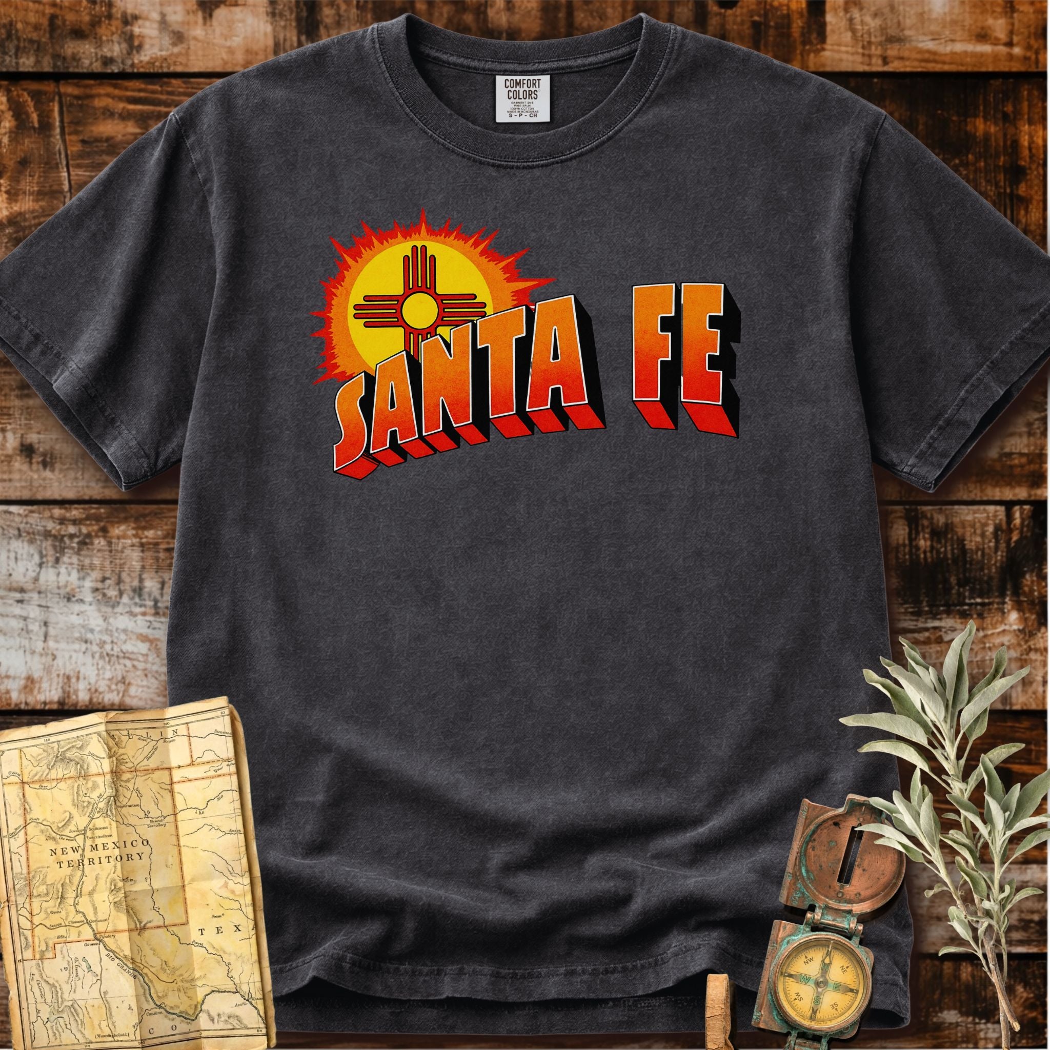 Santa Fe New Mexico | Zia Sun T-Shirt