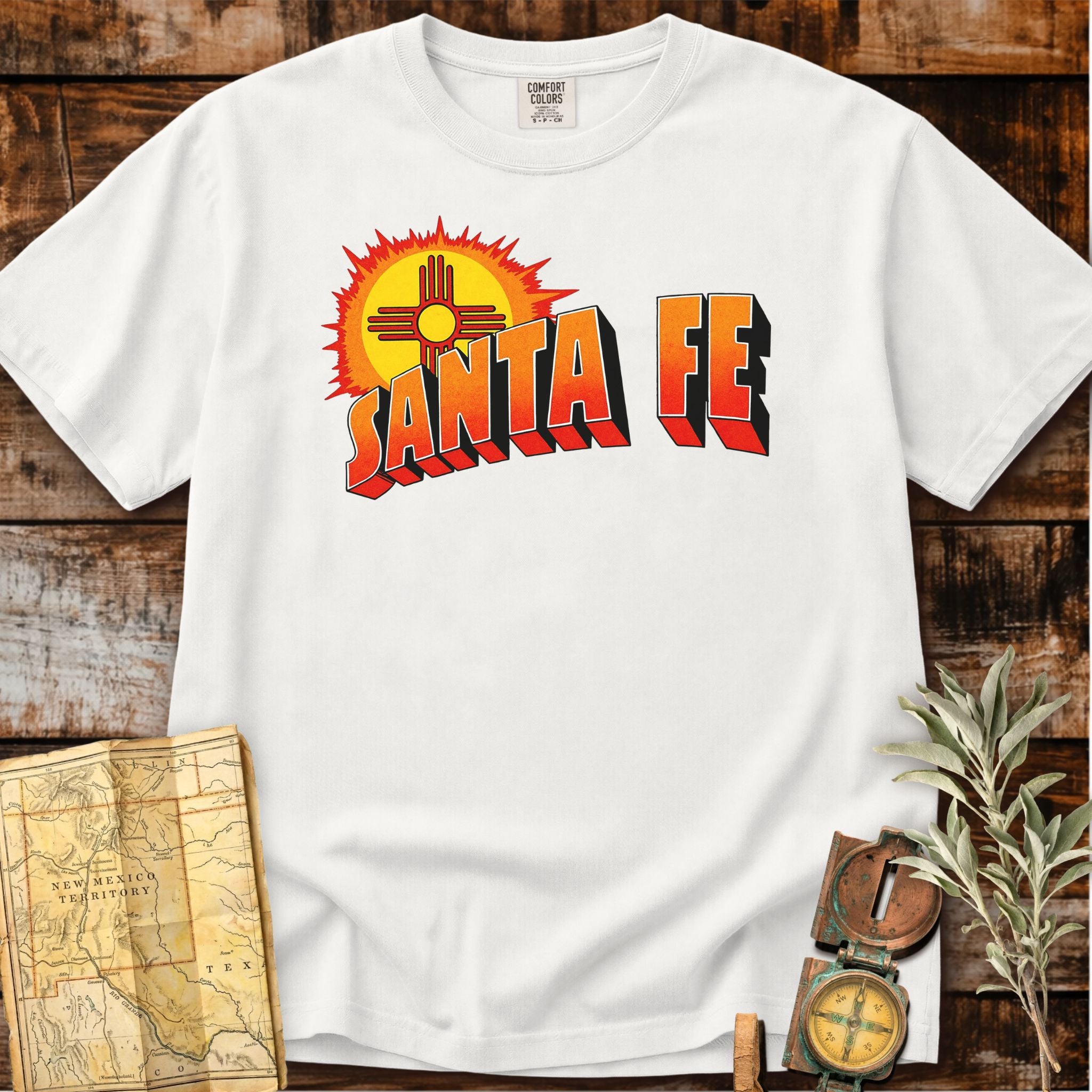 Santa Fe New Mexico | Zia Sun T-Shirt