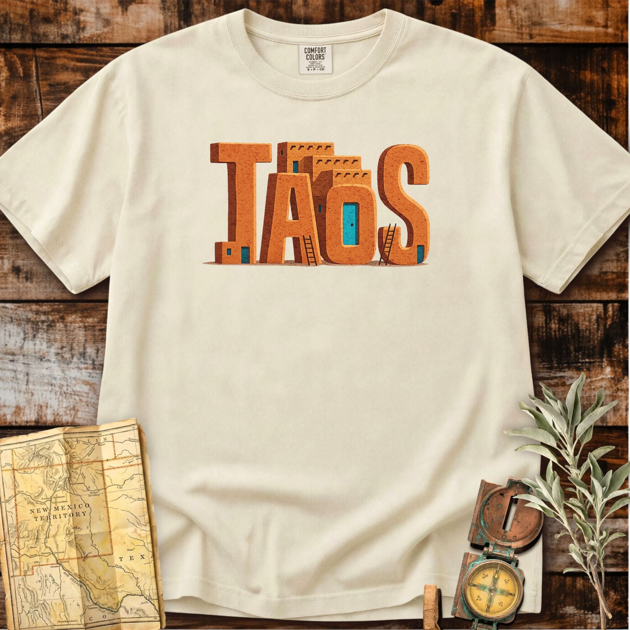 Taos New Mexico | Taos Pueblo T-Shirt