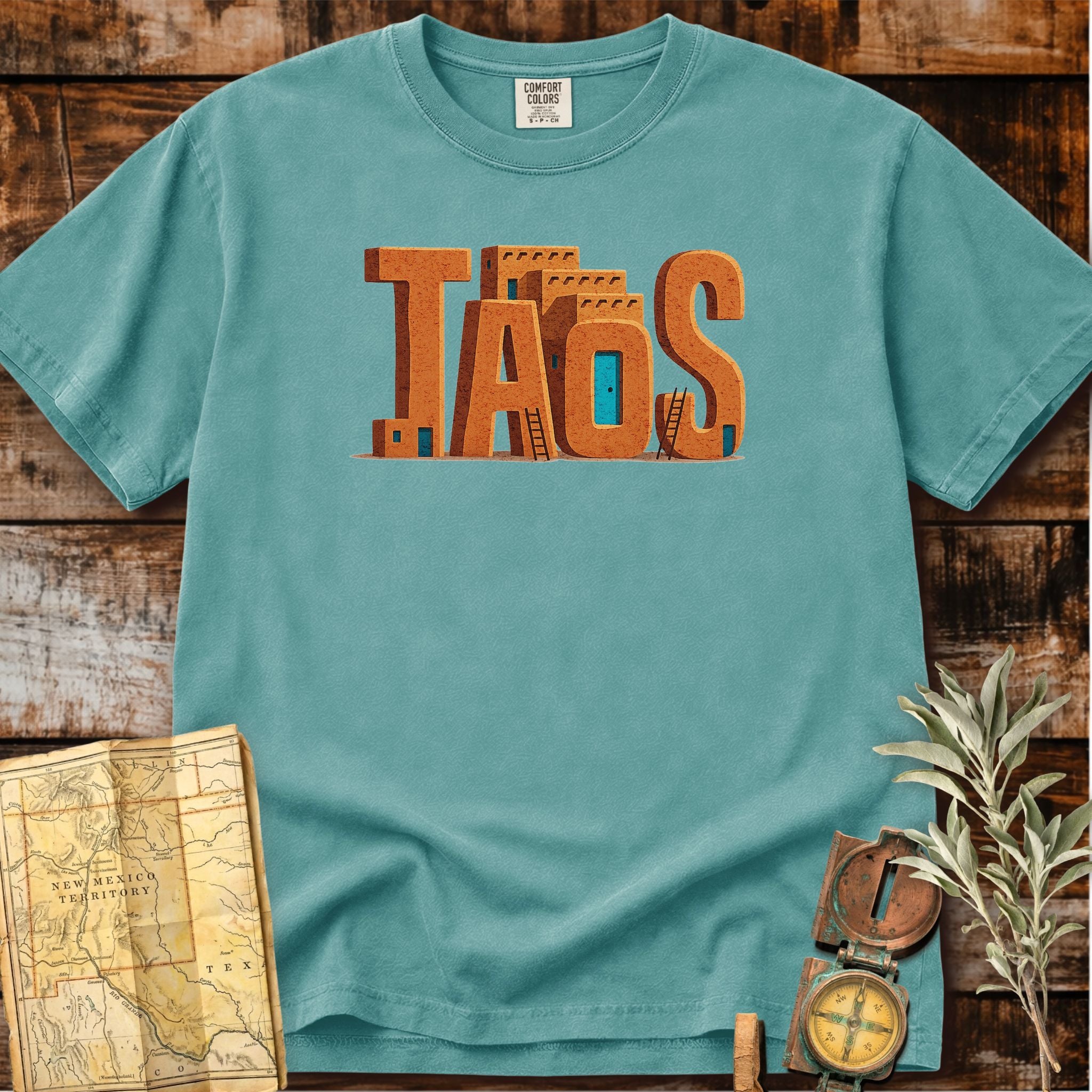 Taos New Mexico | Taos Pueblo T-Shirt