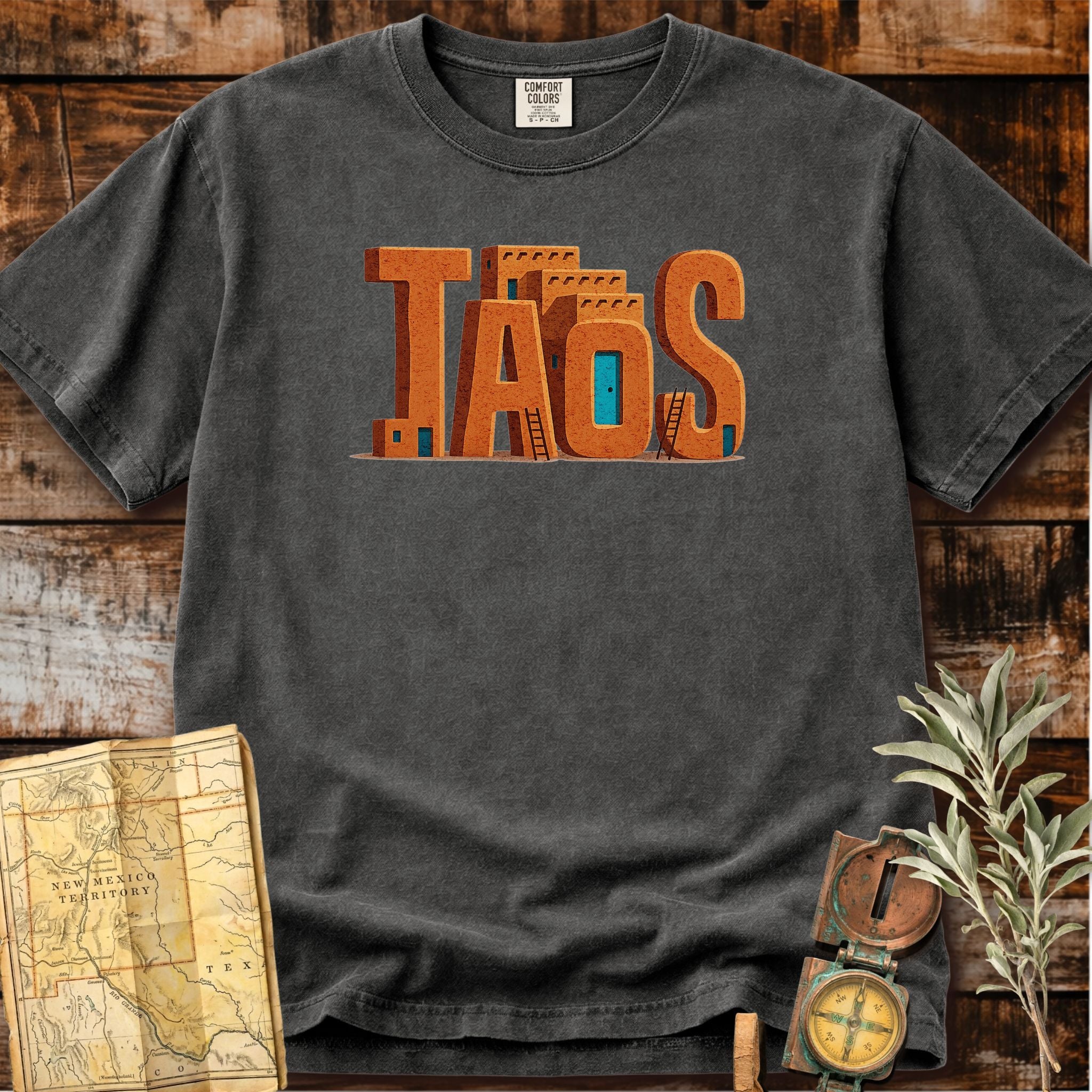 Taos New Mexico | Taos Pueblo T-Shirt
