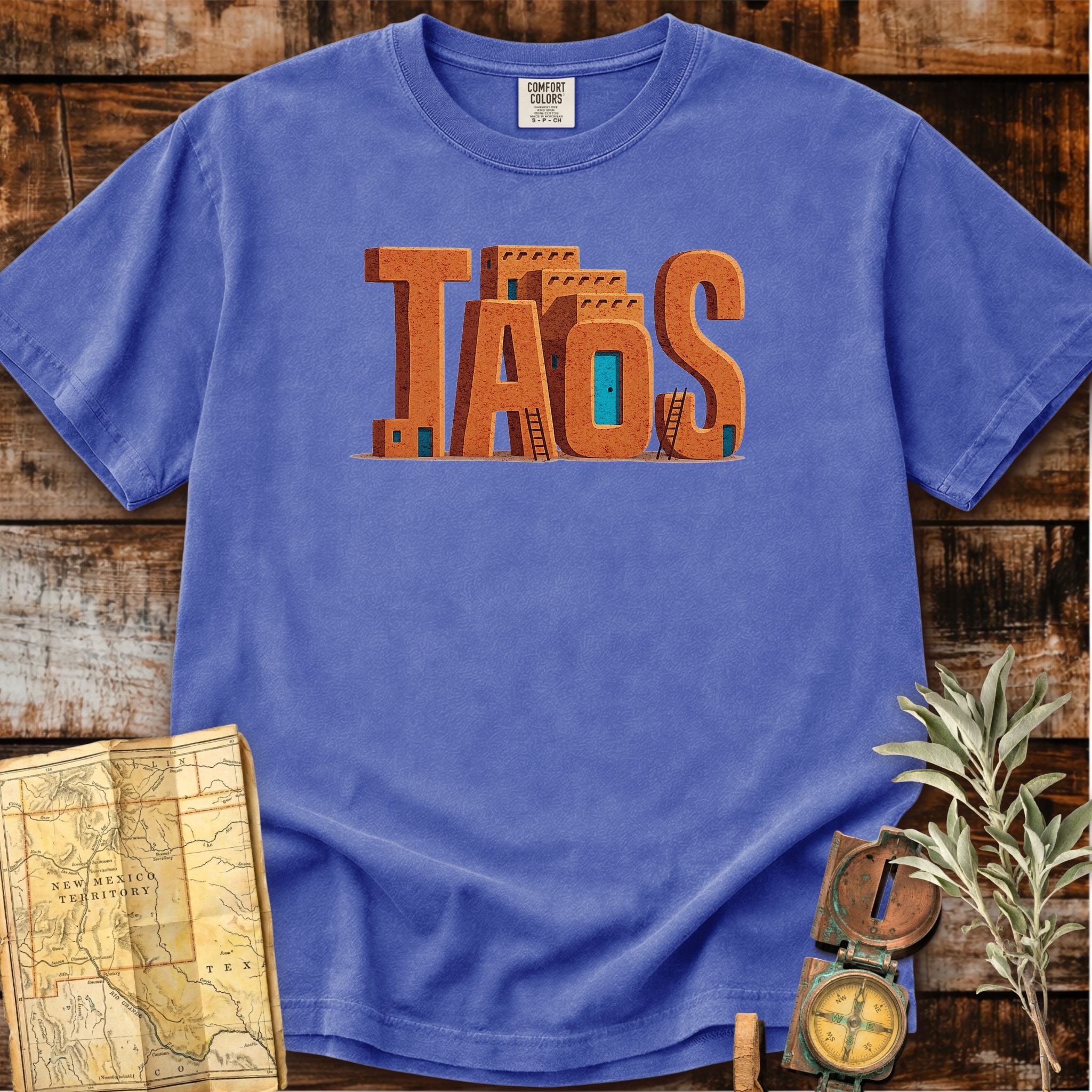 Taos New Mexico | Taos Pueblo T-Shirt