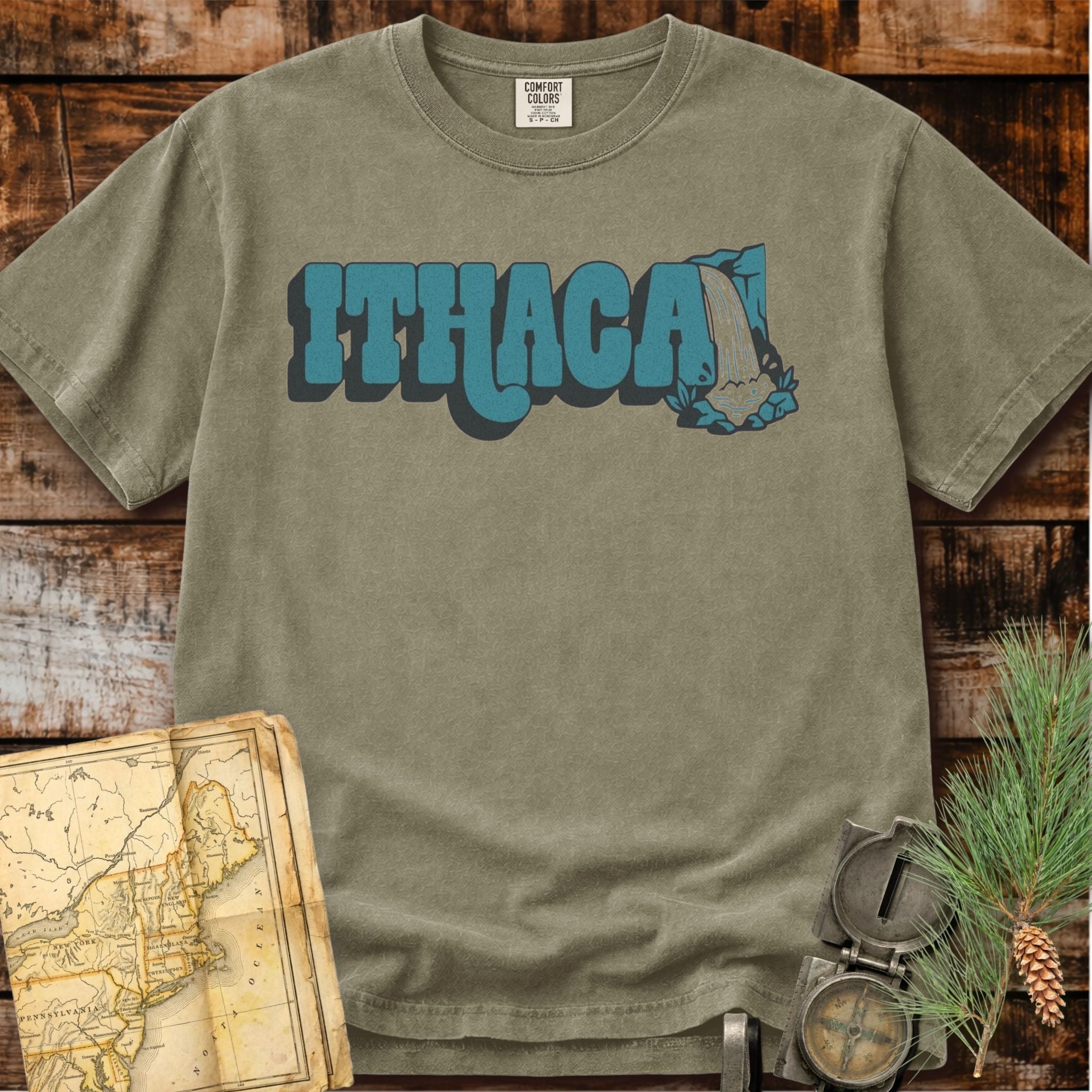 Ithaca New York | Waterfall T-Shirt