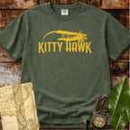 Kitty Hawk North Carolina | Retro Airplane T-Shirt