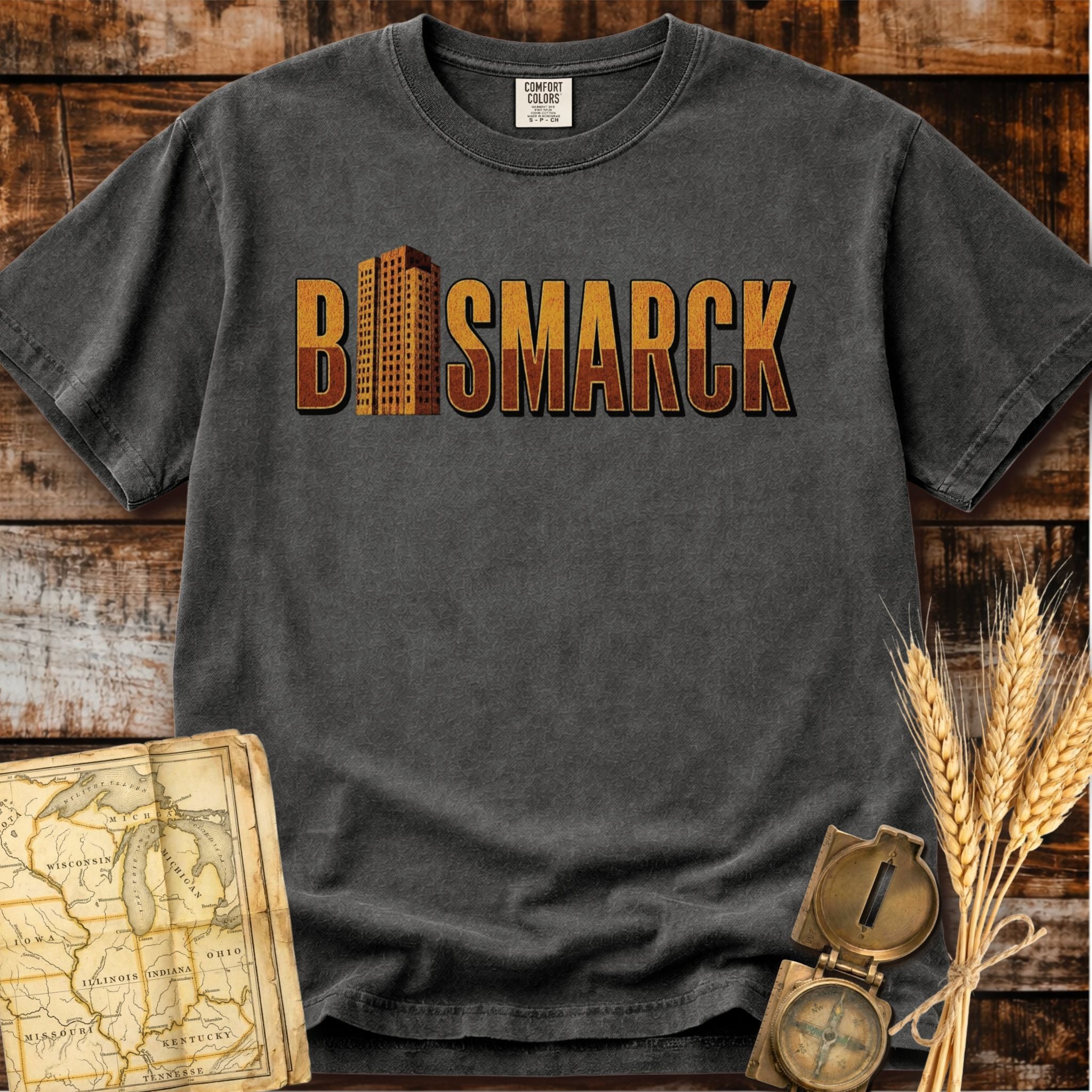 Bismarck North Dakota | Capitol Tower T-Shirt