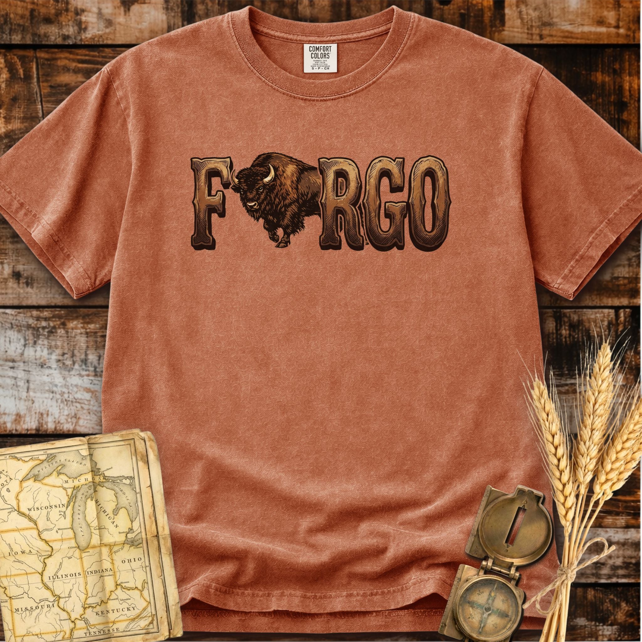 Fargo North Dakota | Bison T-Shirt