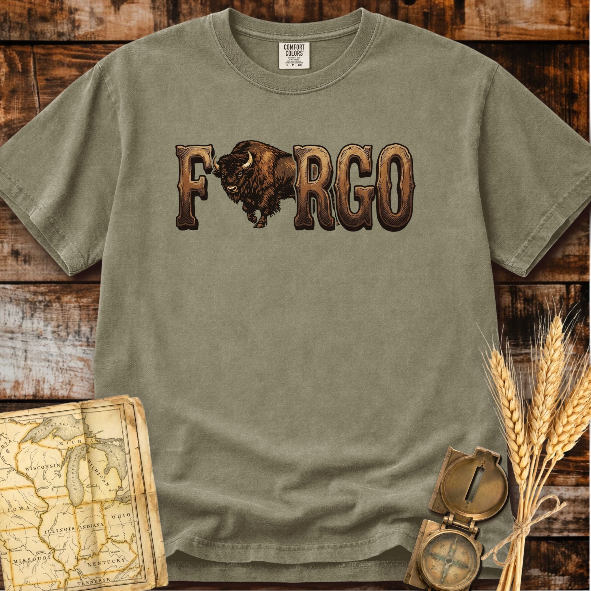 Fargo North Dakota | Bison T-Shirt