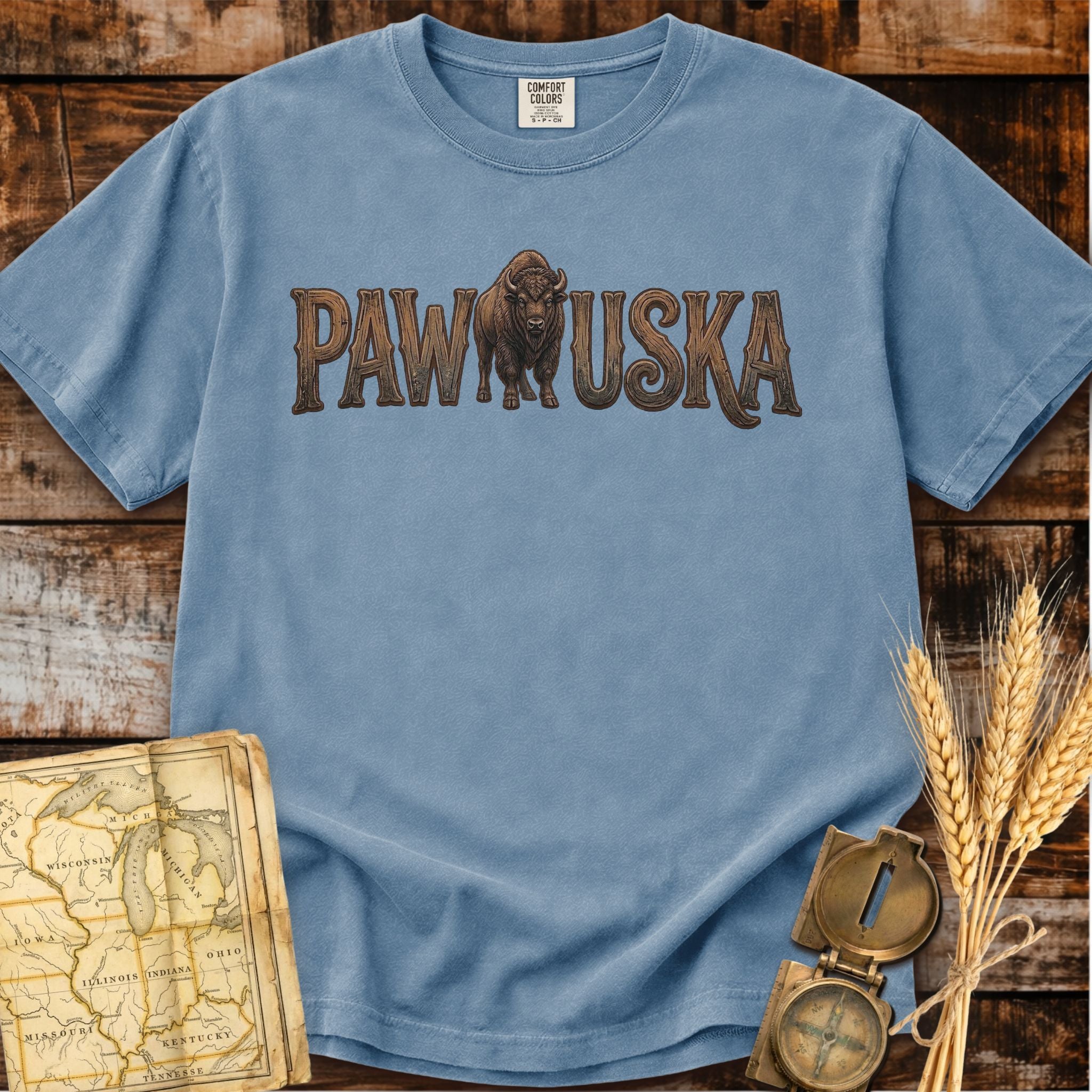 Pawhuska Oklahoma | Bison T-Shirt
