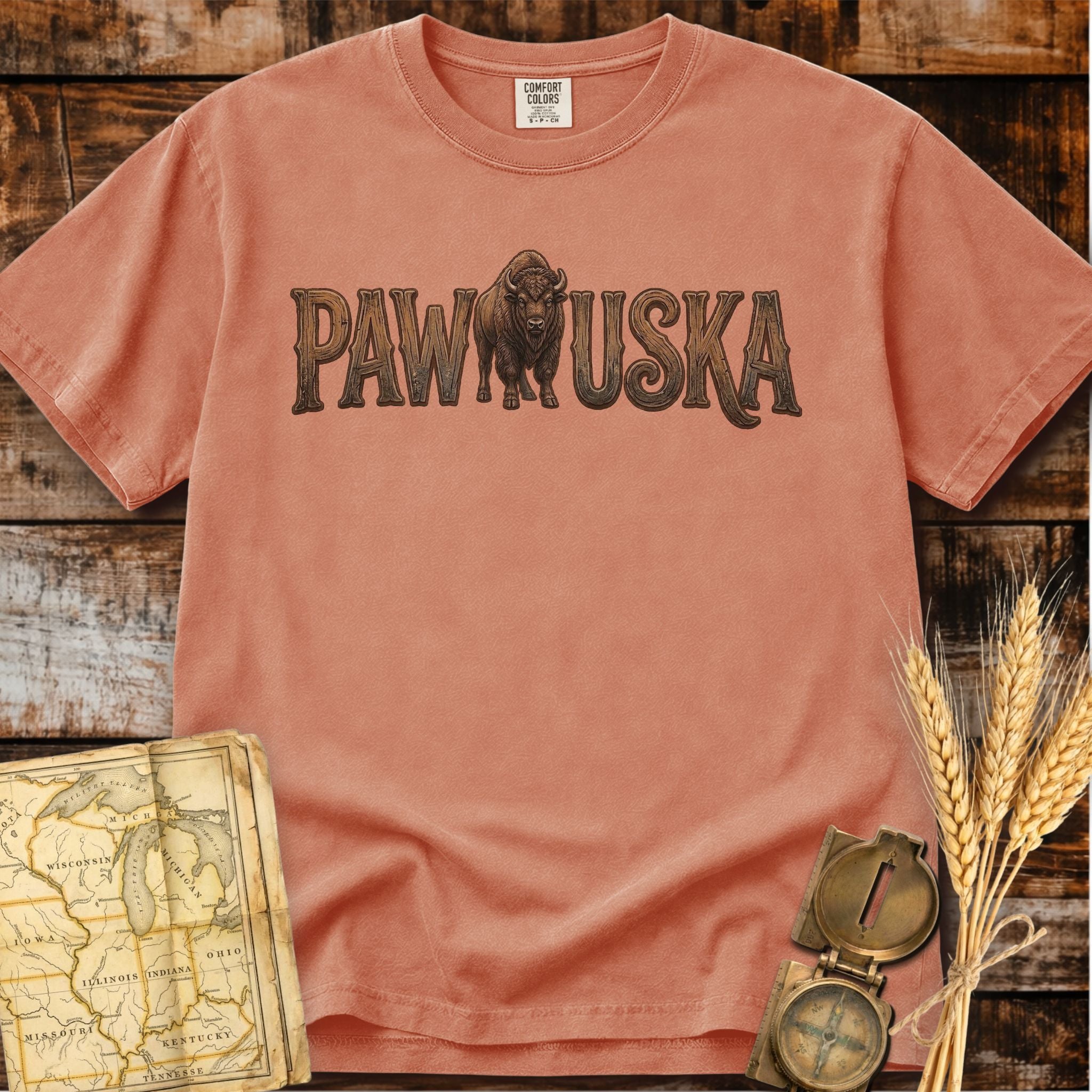 Pawhuska Oklahoma | Bison T-Shirt