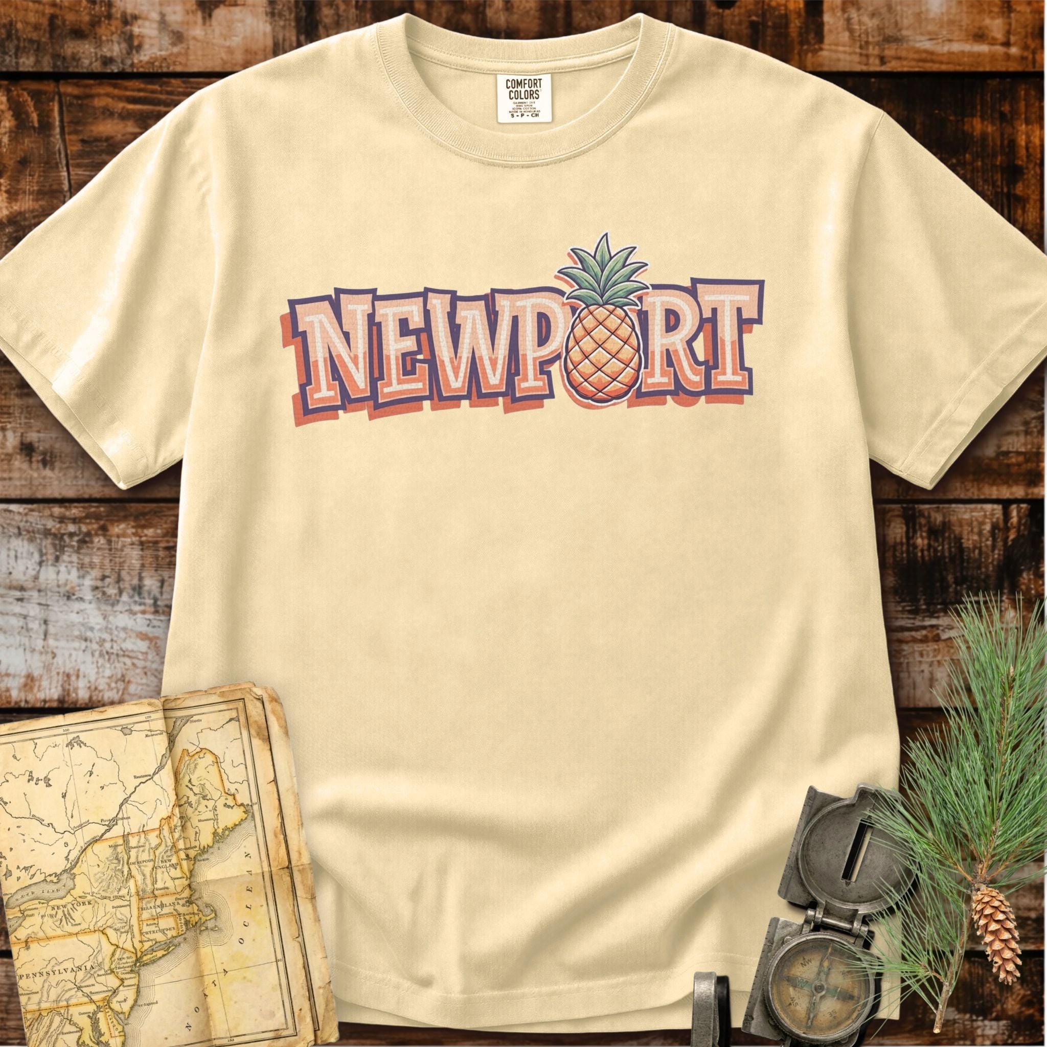 Newport Rhode Island | Pineapple T-Shirt