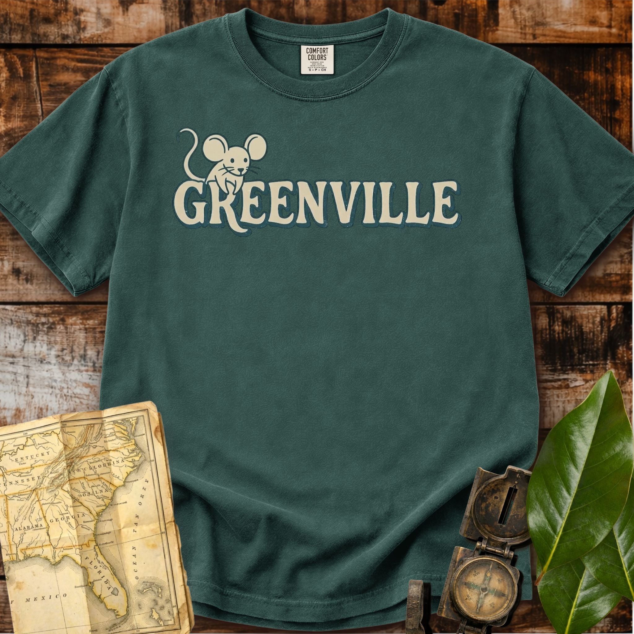 Greenville South Carolina | Mouse on Main T-Shirt