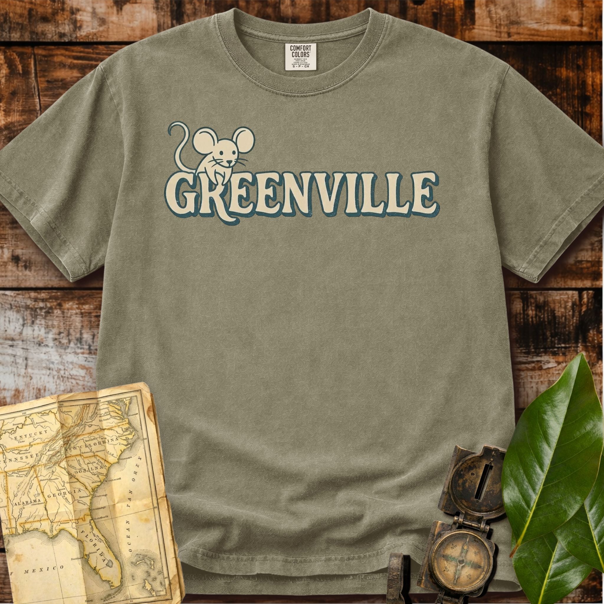 Greenville South Carolina | Mouse on Main T-Shirt