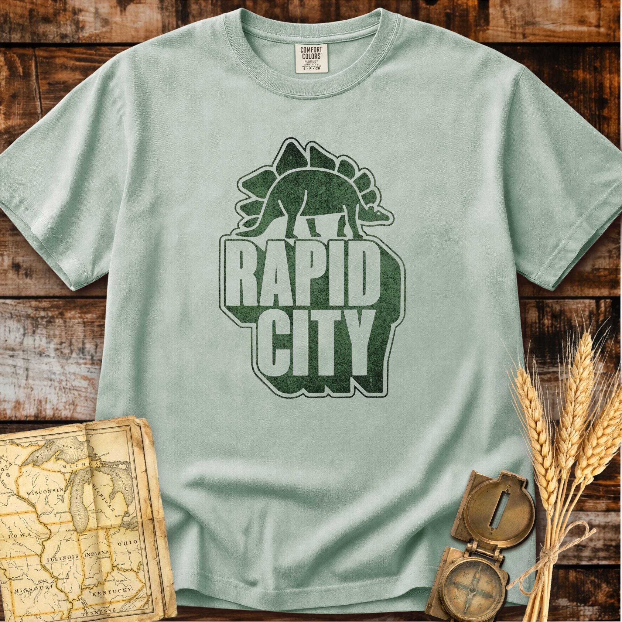 Rapid City South Dakota | Stegosaurus T-Shirt