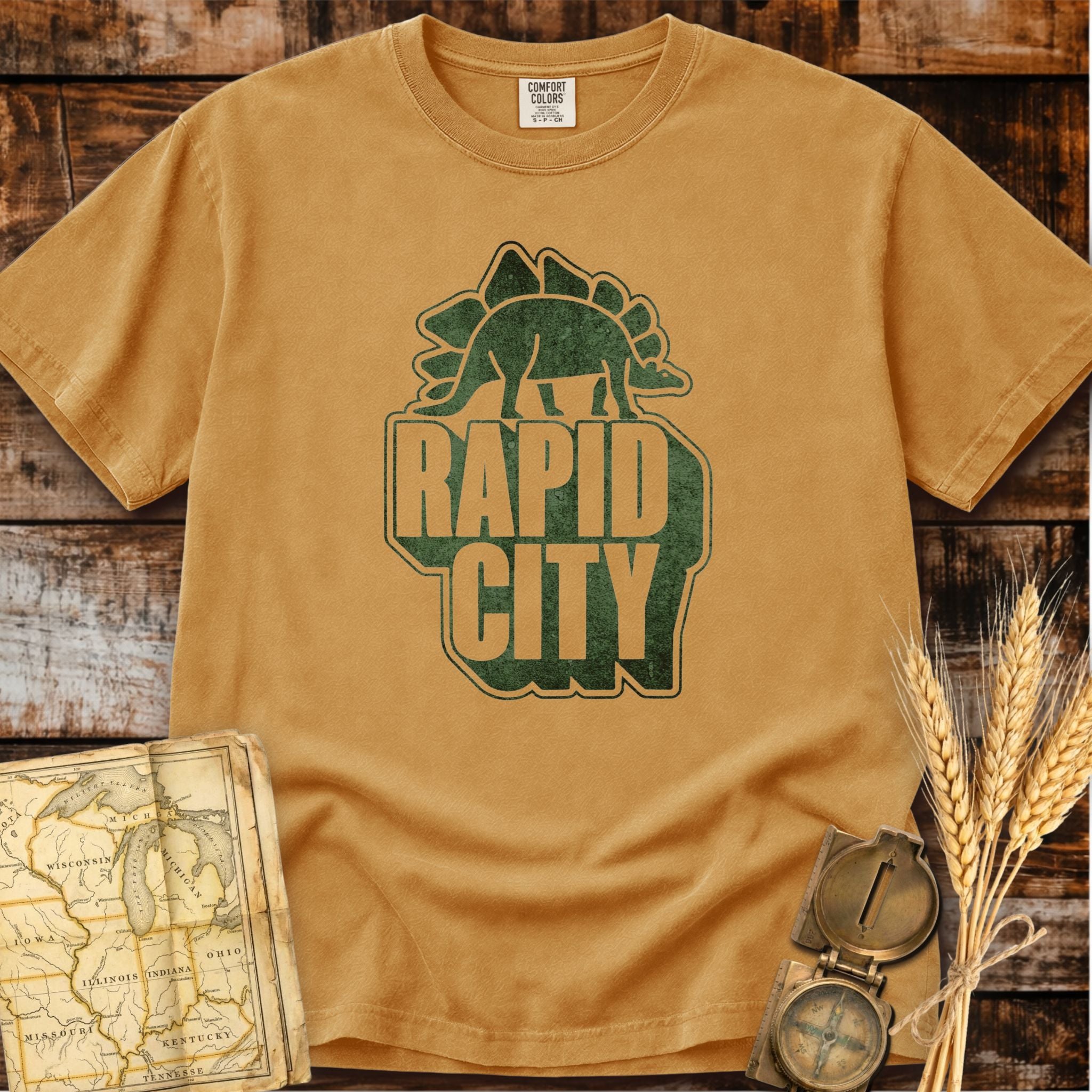 Rapid City South Dakota | Stegosaurus T-Shirt