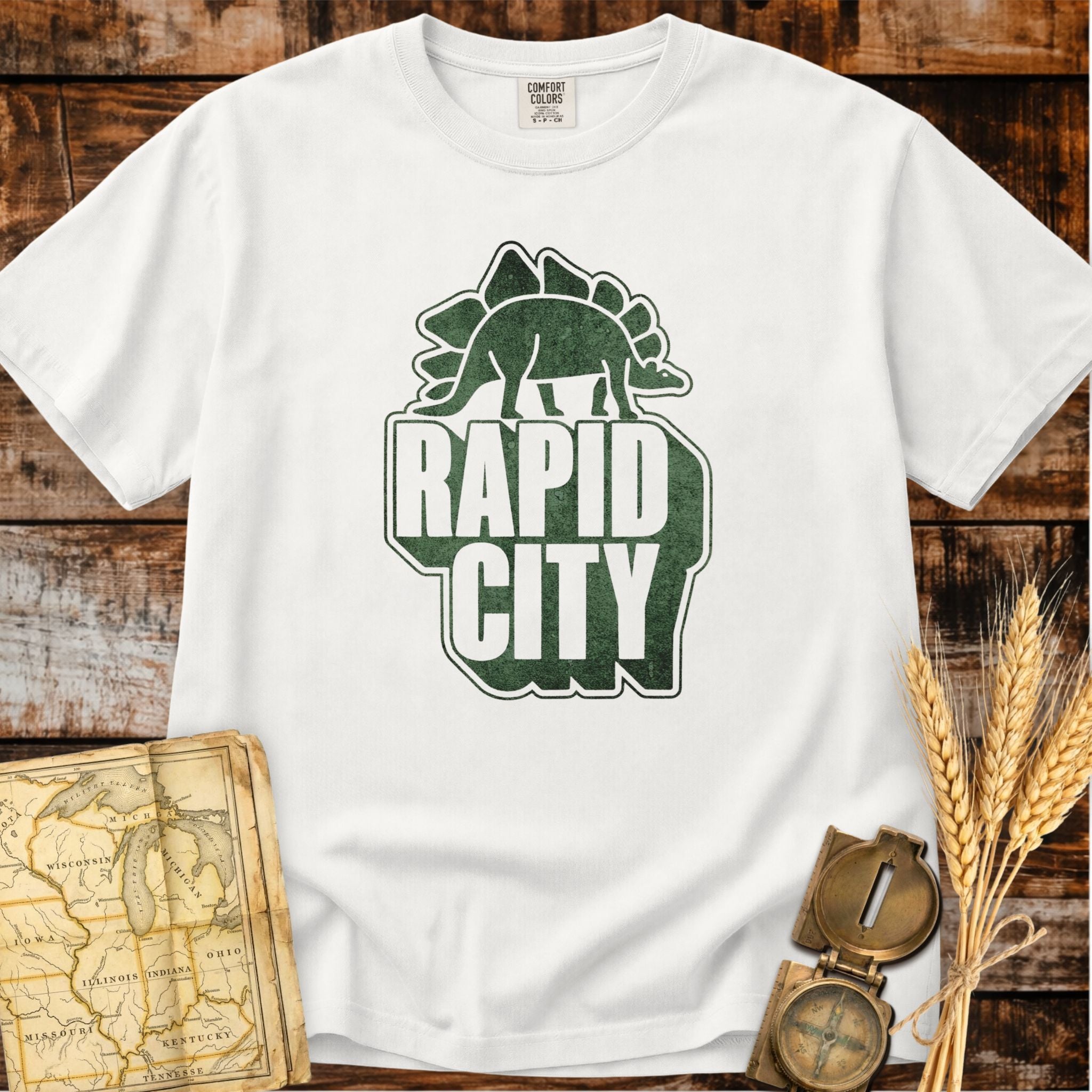 Rapid City South Dakota | Stegosaurus T-Shirt