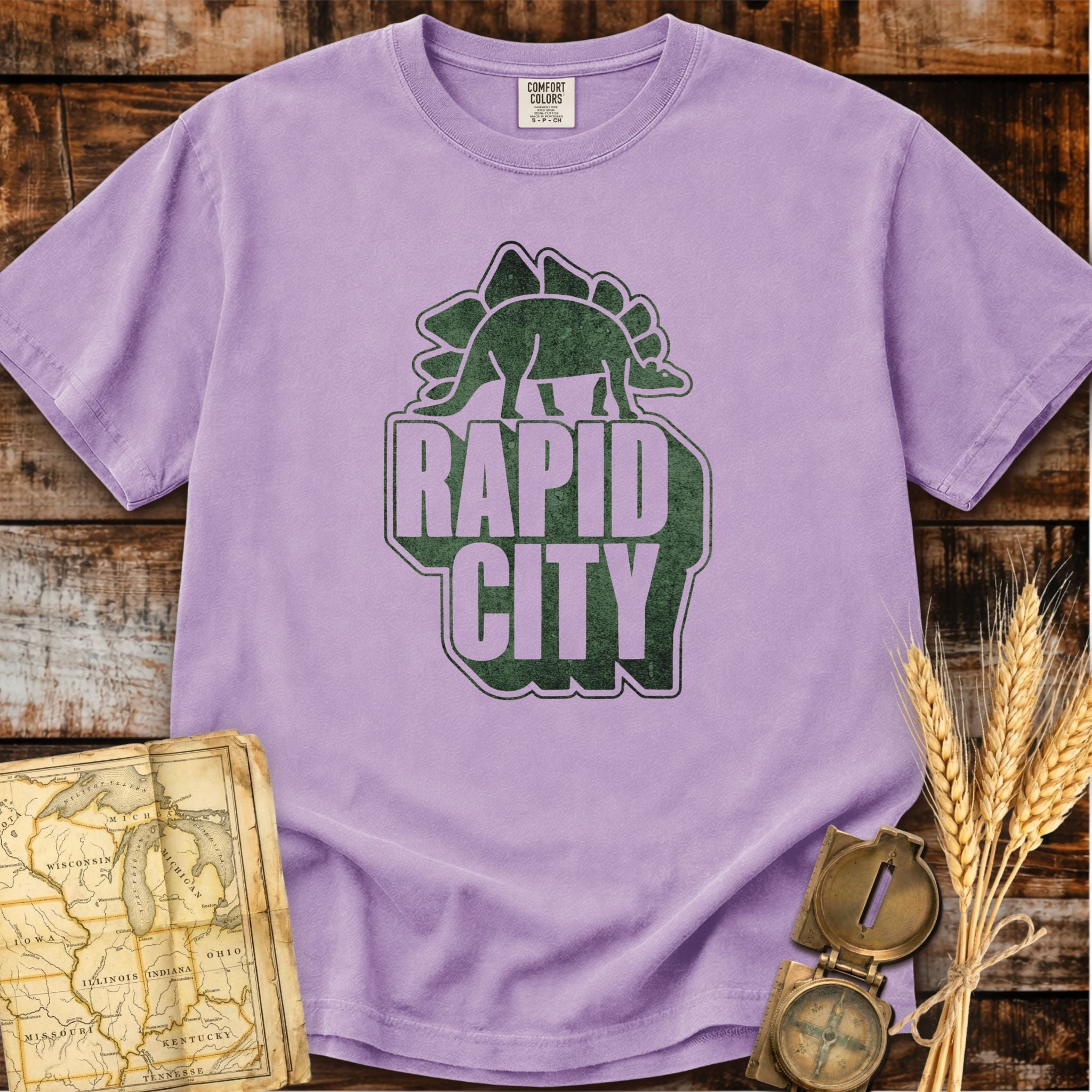 Rapid City South Dakota | Stegosaurus T-Shirt