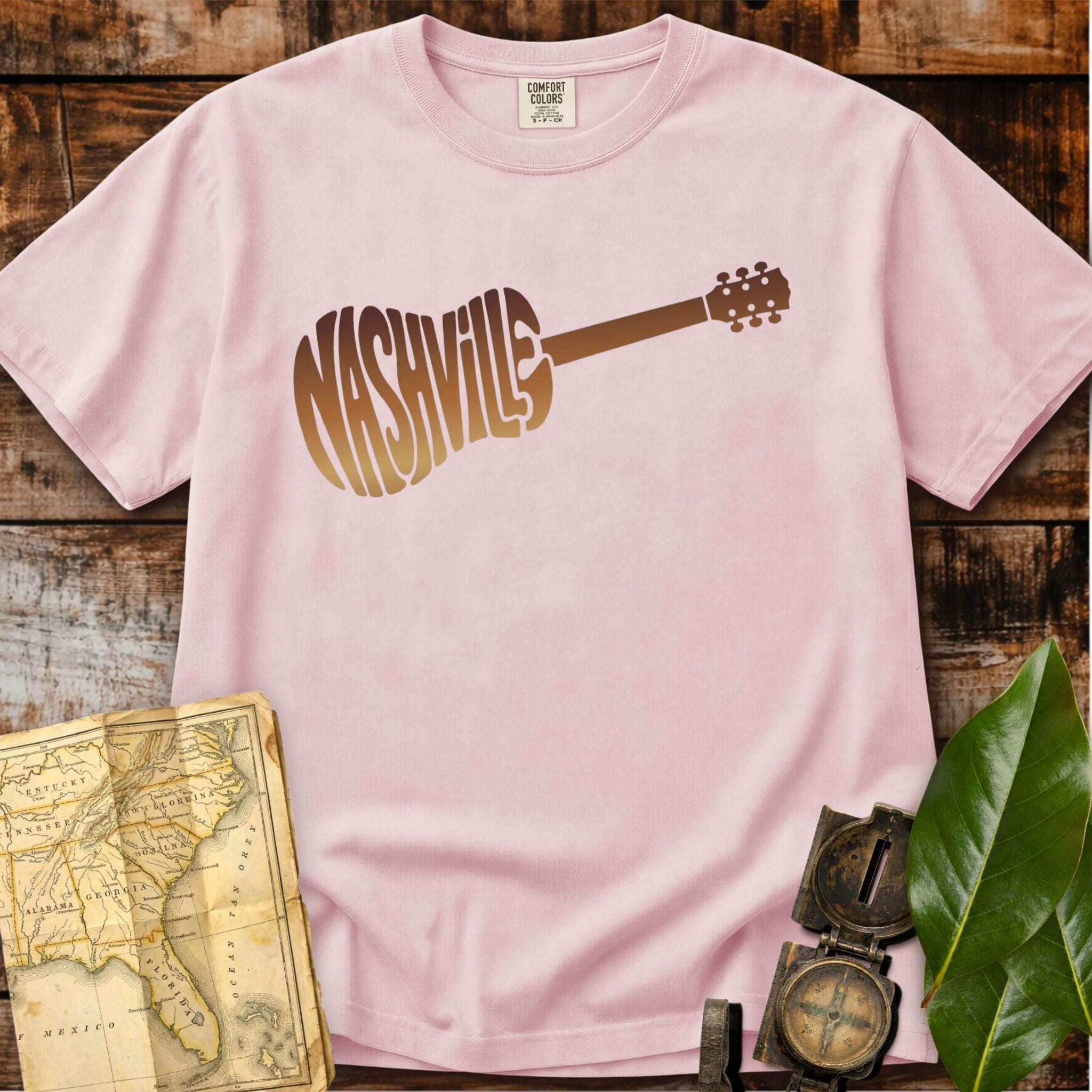 Nashville Tennessee | Guitar T-Shirt