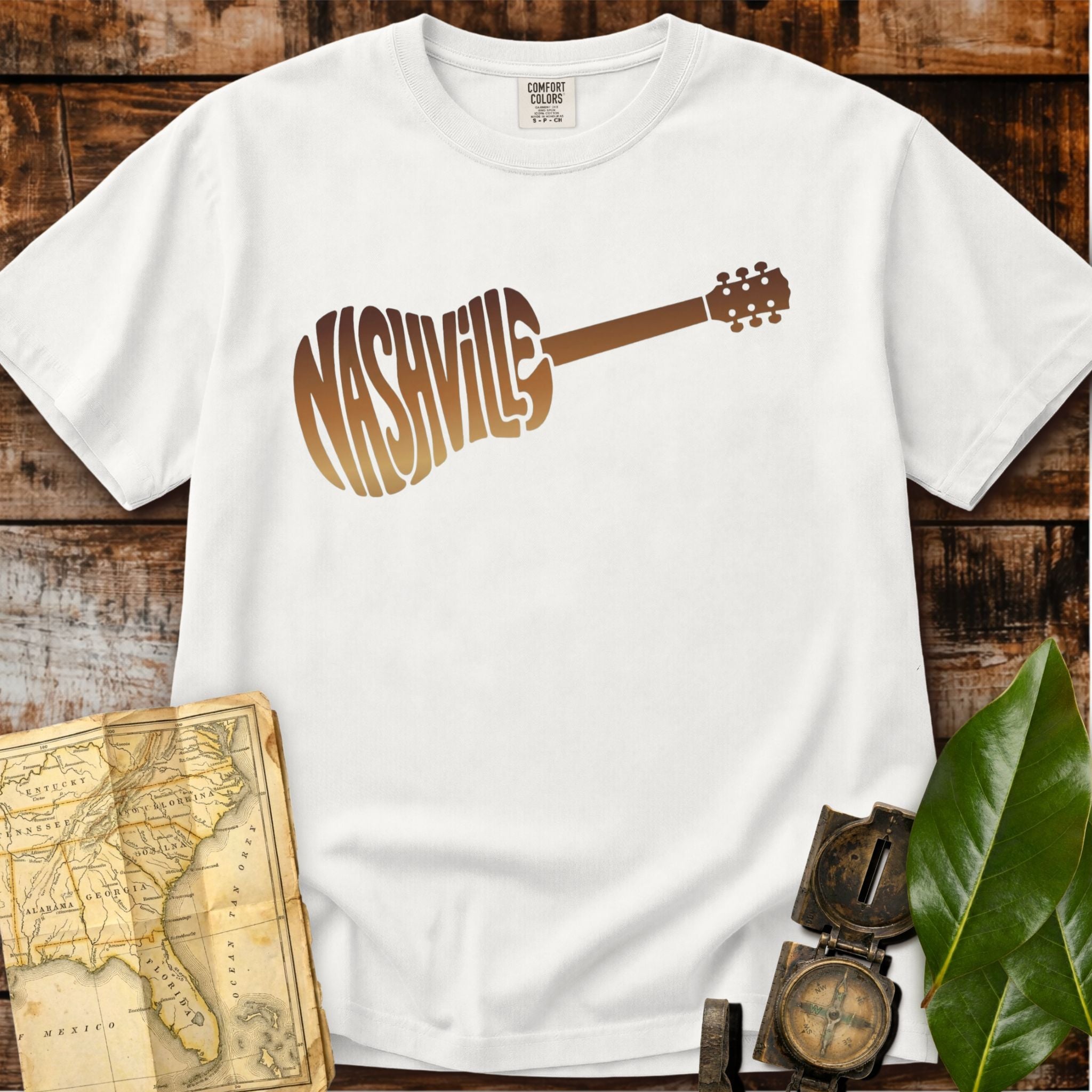 Nashville Tennessee | Guitar T-Shirt