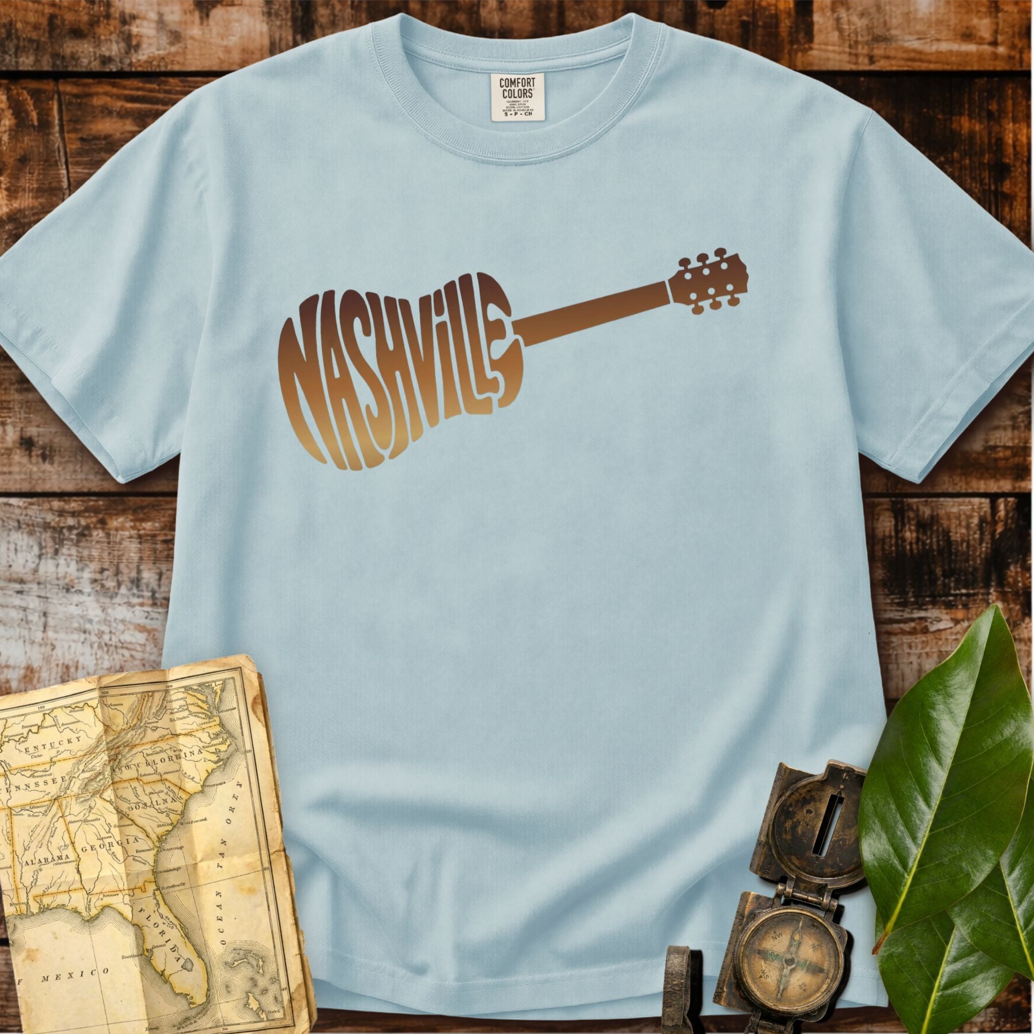 Nashville Tennessee | Guitar T-Shirt