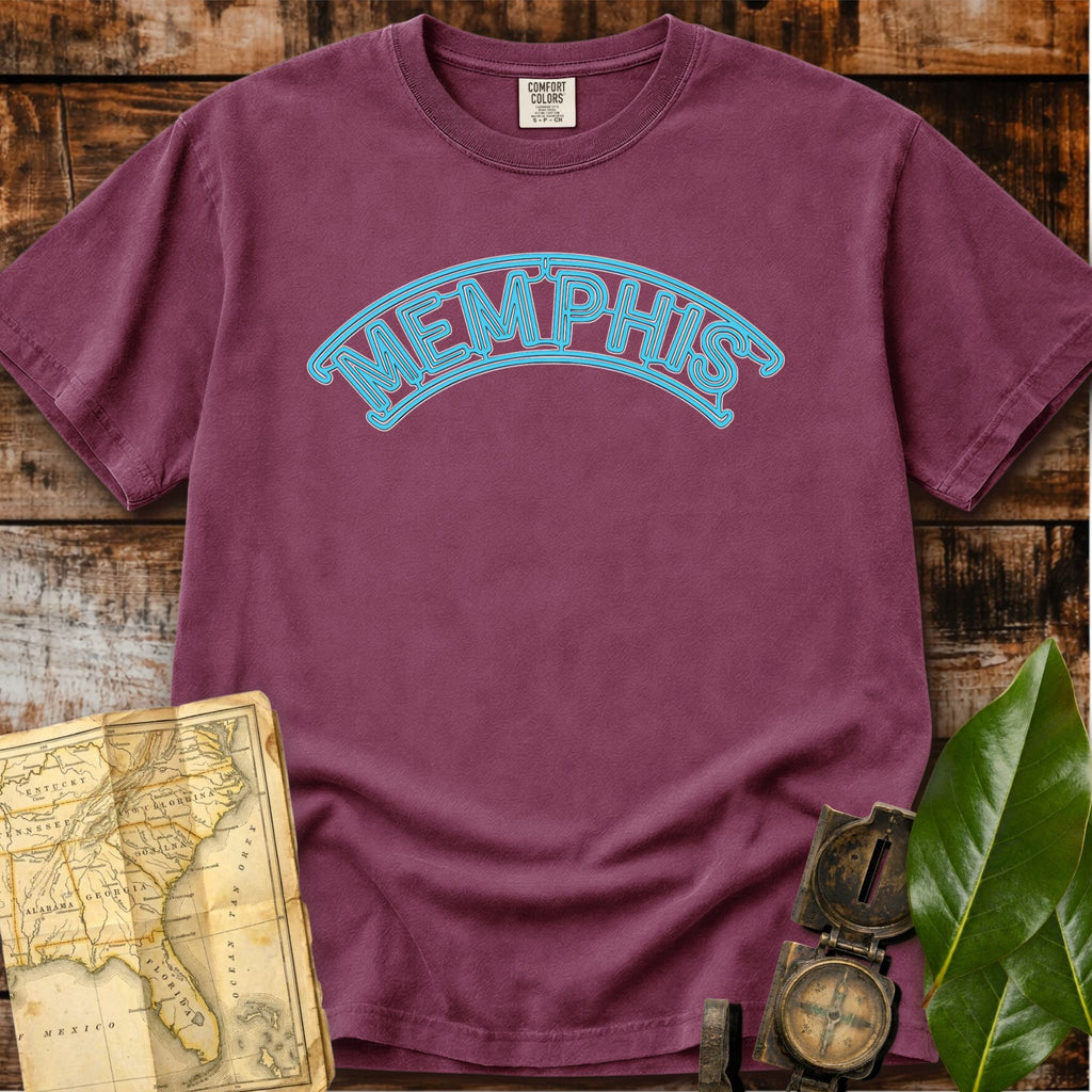 Memphis Tennessee | Neon Sign T-Shirt