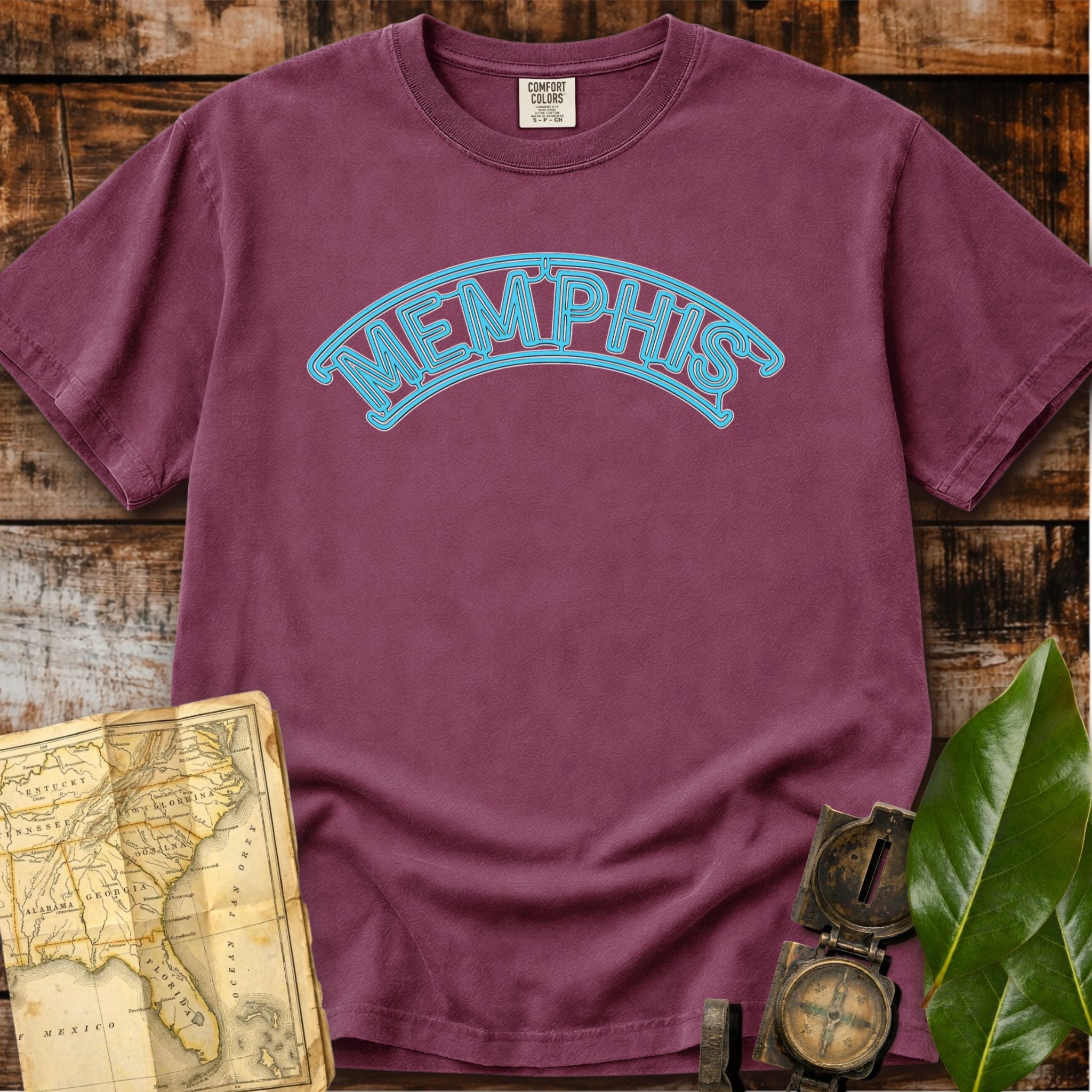 Memphis Tennessee | Neon Sign T-Shirt