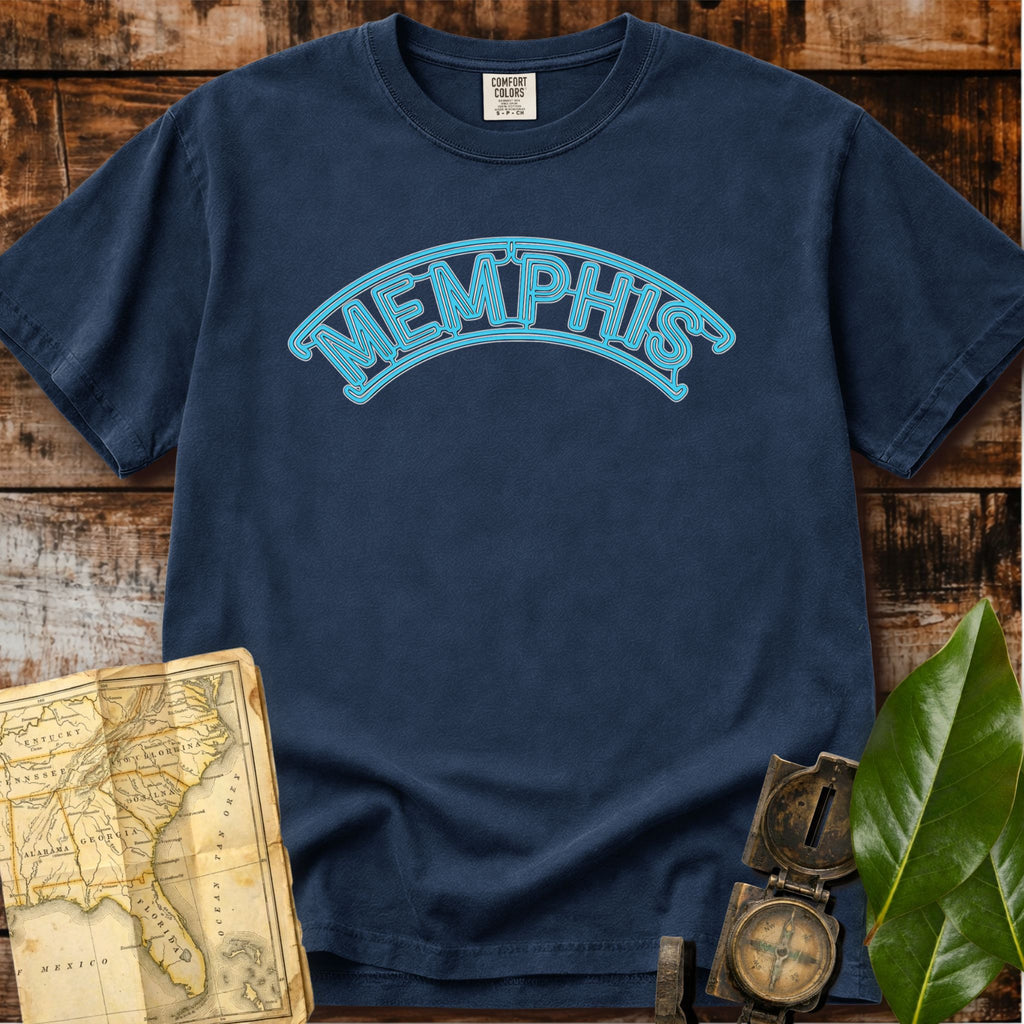 Memphis Tennessee | Neon Sign T-Shirt