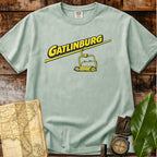 Gatlinburg Tennessee | Yellow Chairlift T-Shirt