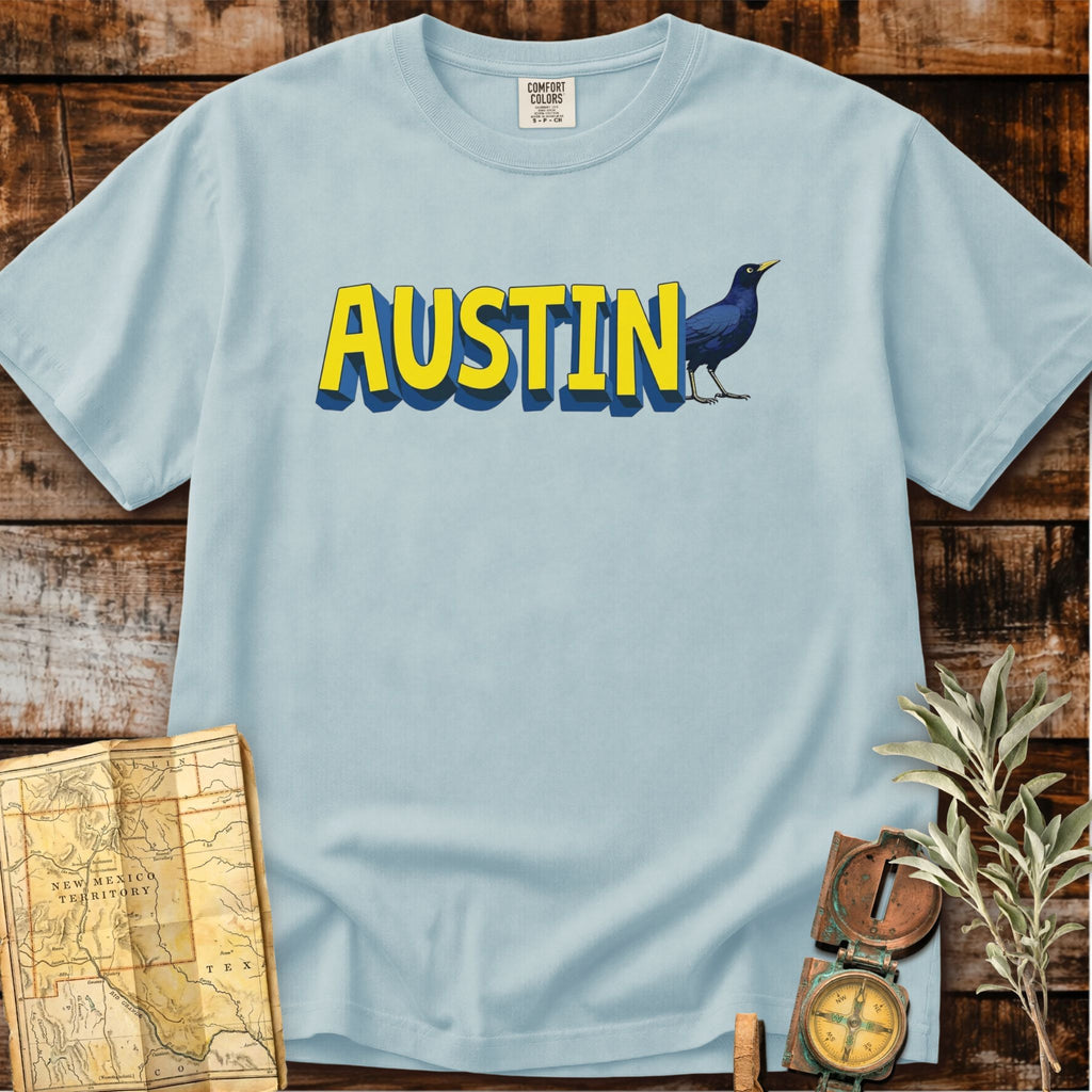 Austin Texas | Grackle Bird T-Shirt
