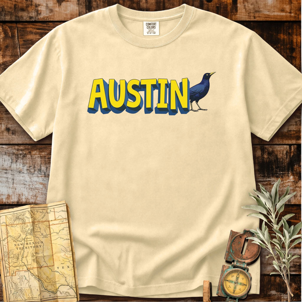 Austin Texas | Grackle Bird T-Shirt