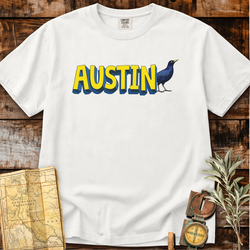 Austin Texas | Grackle Bird T-Shirt
