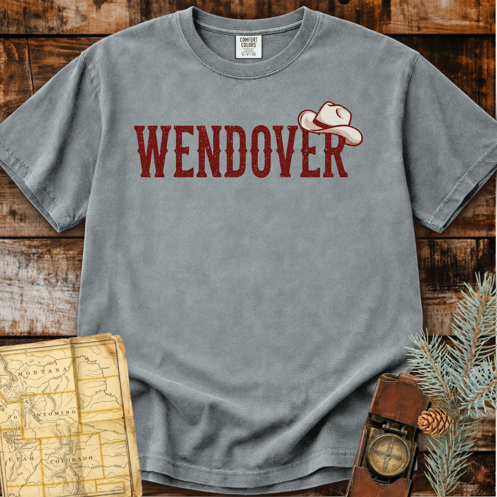 Wendover Utah | Retro Cowboy Hat T-Shirt