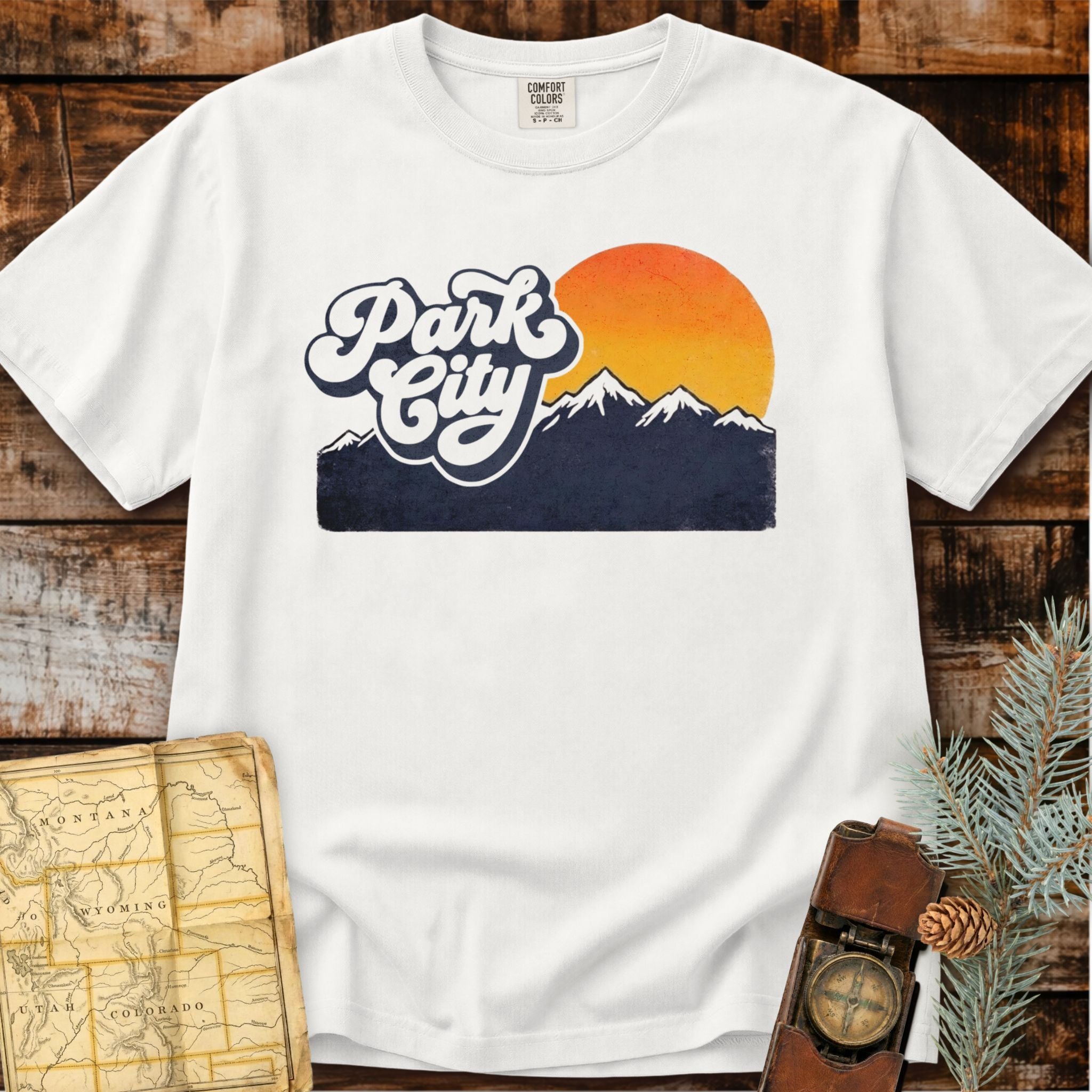 Park City Utah | Mountain Peaks T-Shirt