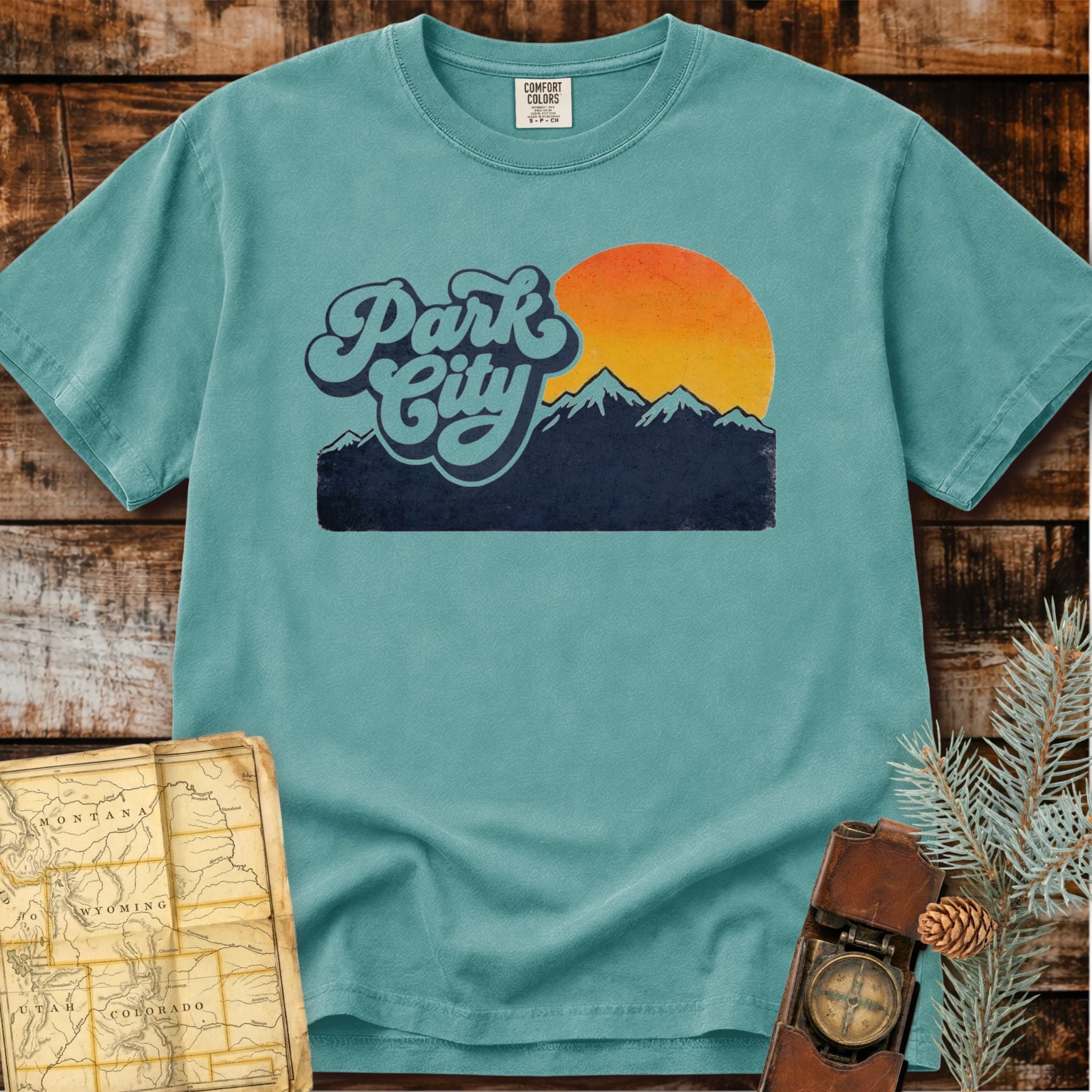Park City Utah | Mountain Peaks T-Shirt