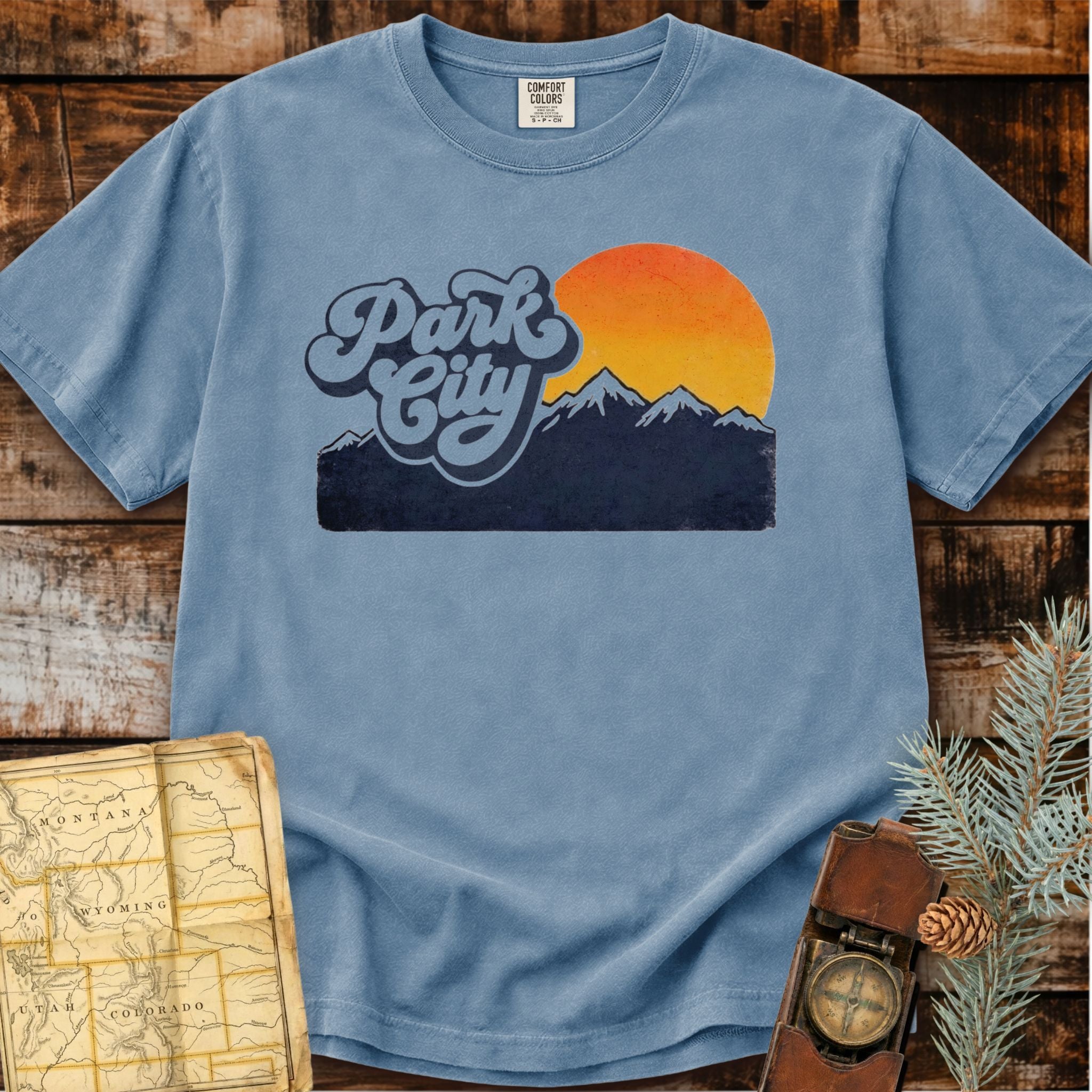Park City Utah | Mountain Peaks T-Shirt
